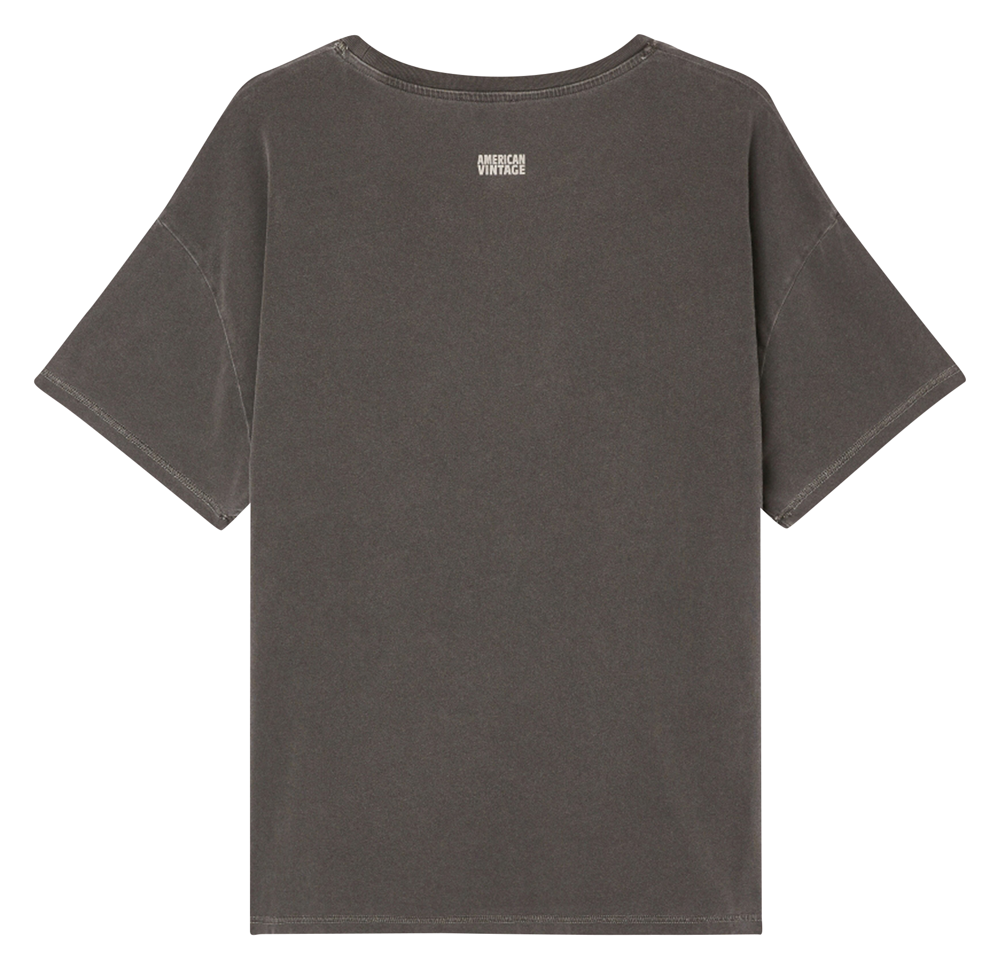 Oversized T-shirt met ronde hals | katoenblend Zwart