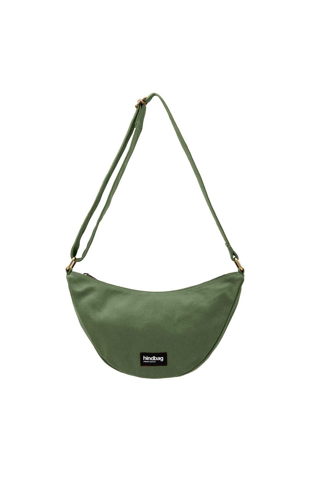 Sac banane en coton ANDREA Olive