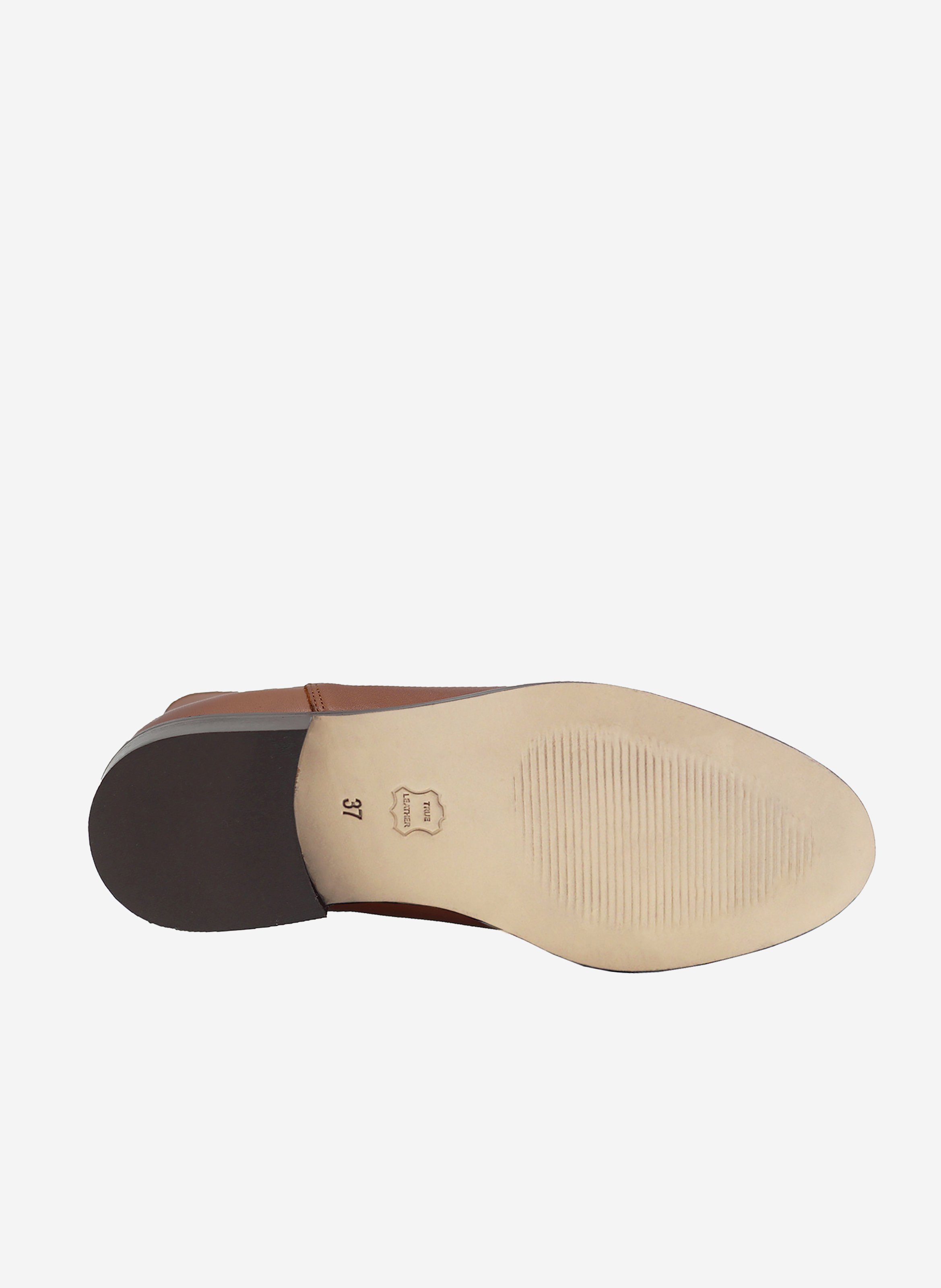 Leather Chelsea boots JULES & JENN Brown