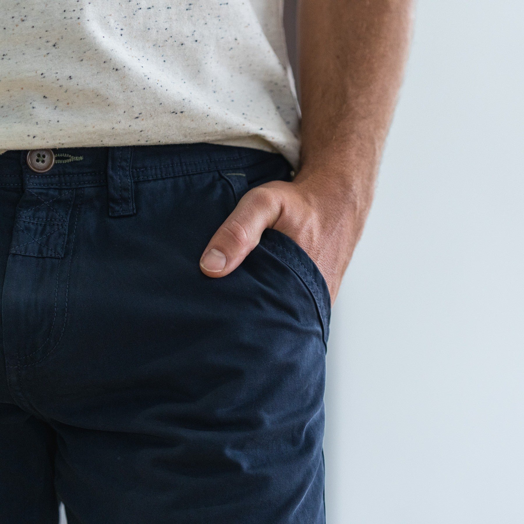 Organic cotton shorts BILLYBELT Blue