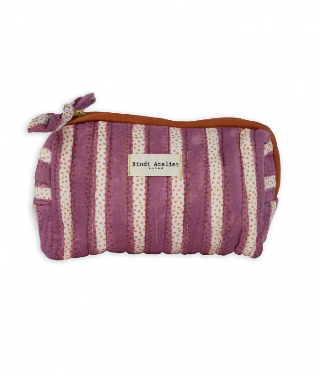 Make-up bag BINDI ATELIER Purple