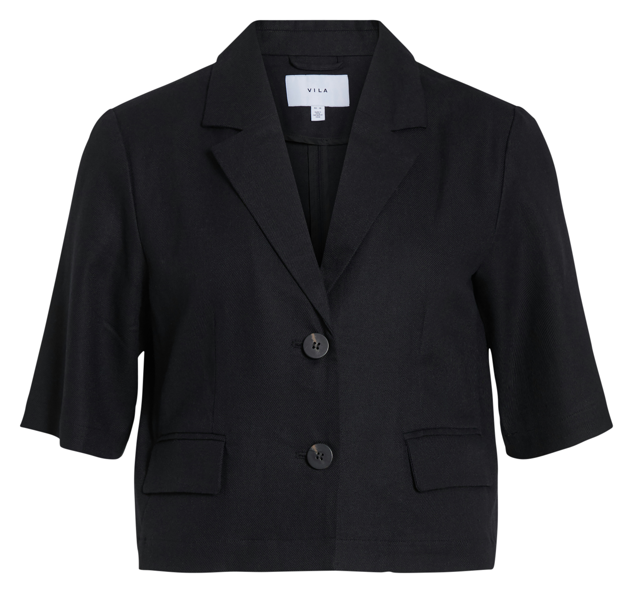 Veste tailleur droite VILA Noir
