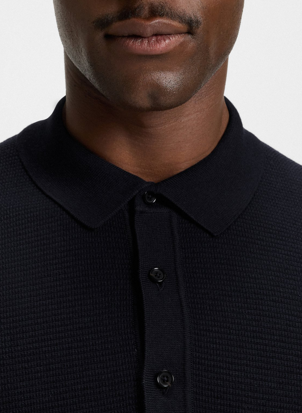 Cotton and linen polo shirt BOSS Blue