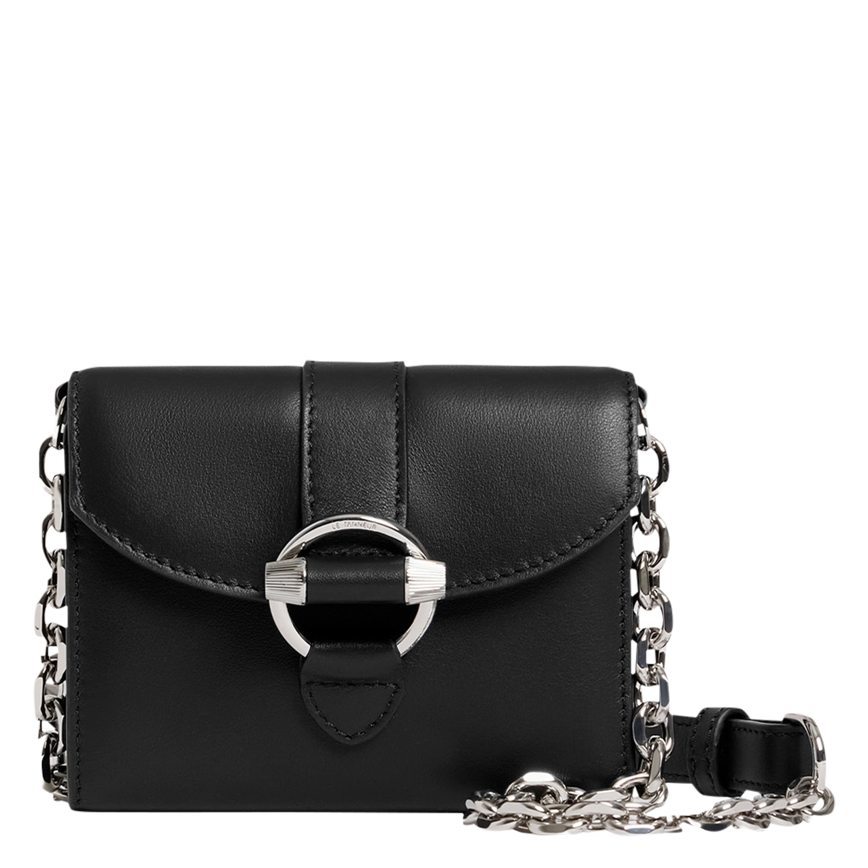 Porte-cartes en cuir LE TANNEUR Noir