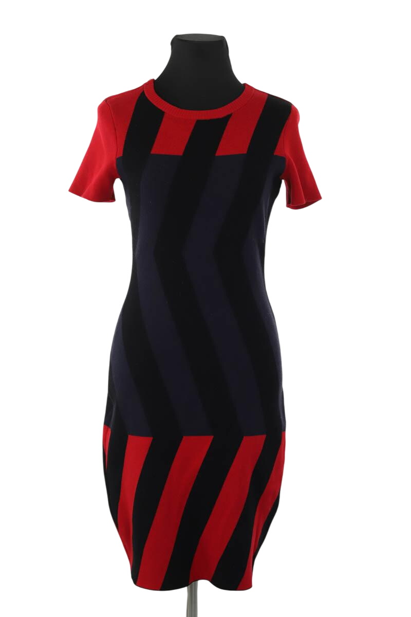 V-neck dress KENZO - SECONDE MAIN Red