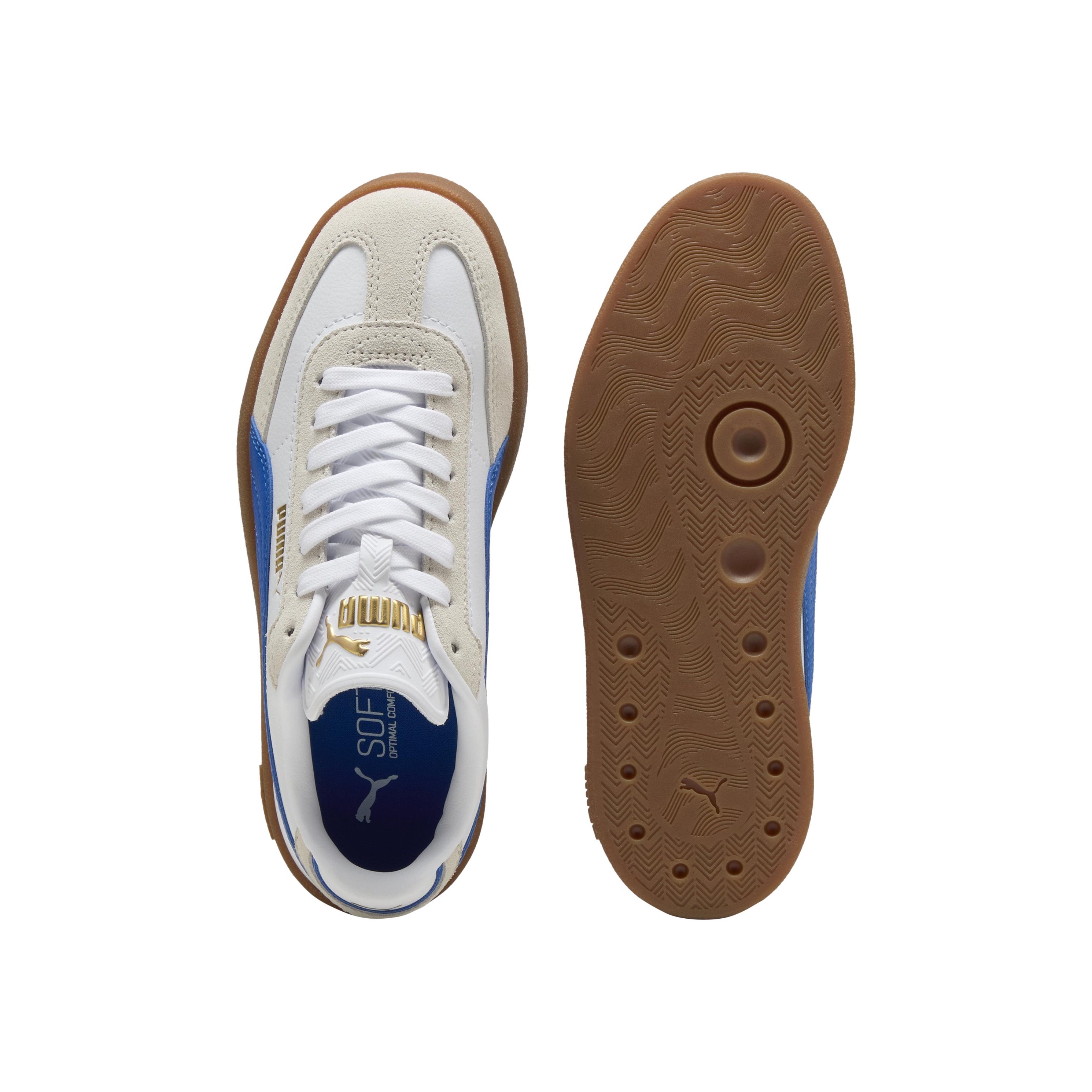 Junior leather basketball club II era PUMA White