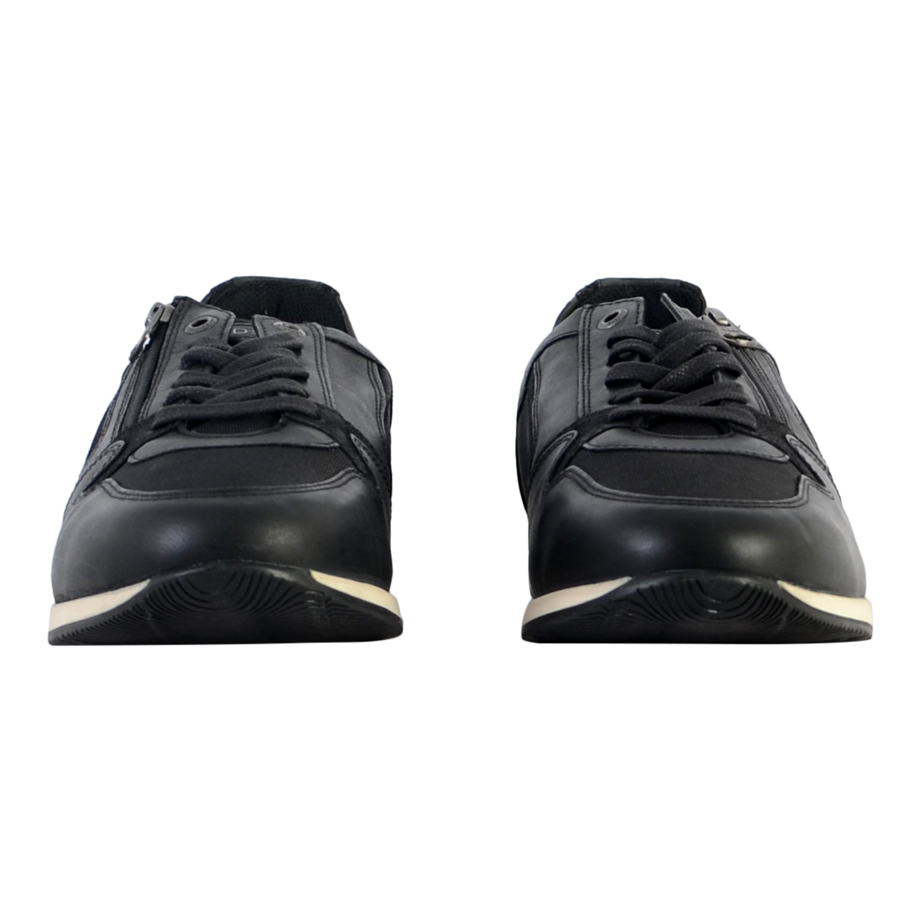 Basket cuir  lucide 2 REDSKINS Noir