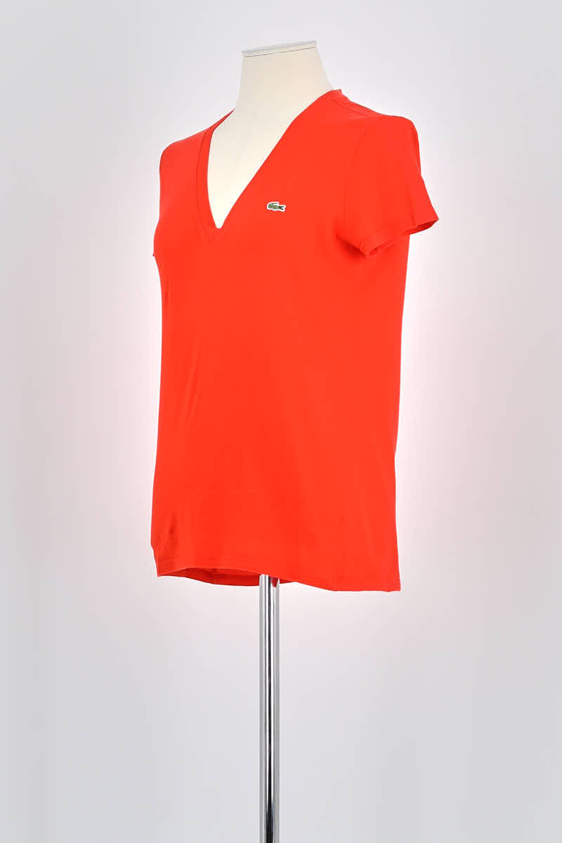 T-shirt LACOSTE - SECONDE MAIN Red