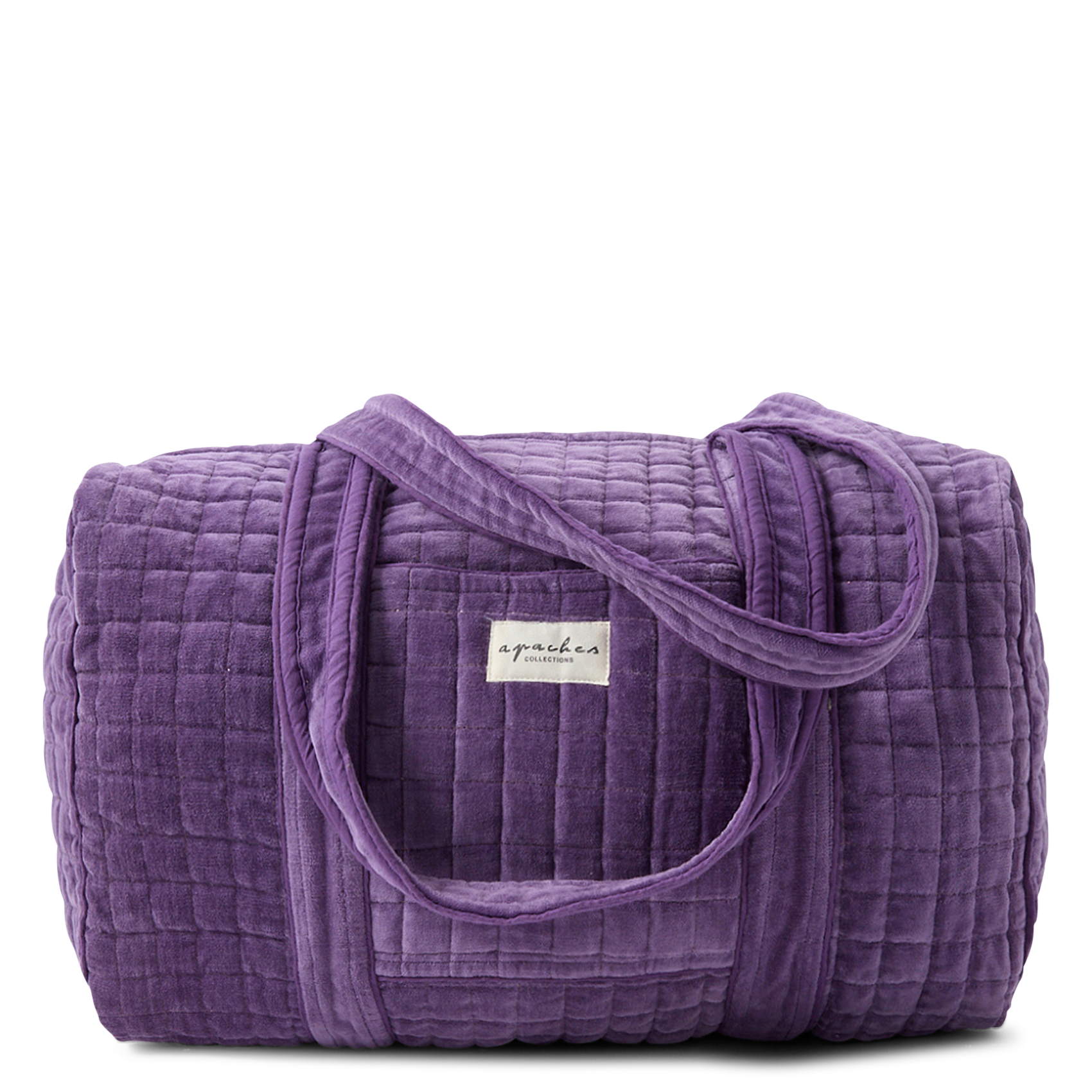 Cotton weekend bag APACHES COLLECTIONS Purple