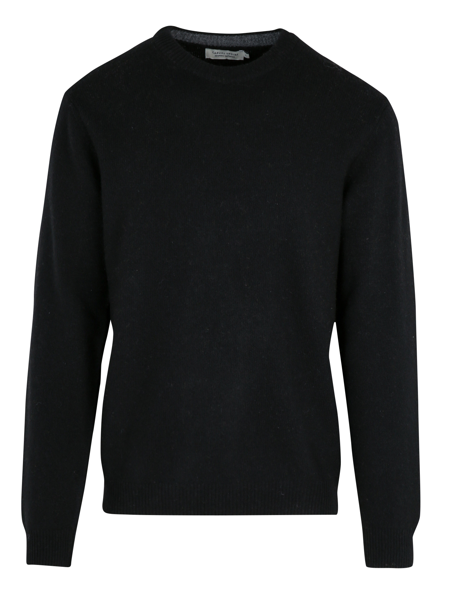 Alpaca wool sweater CASUAL FRIDAY Black