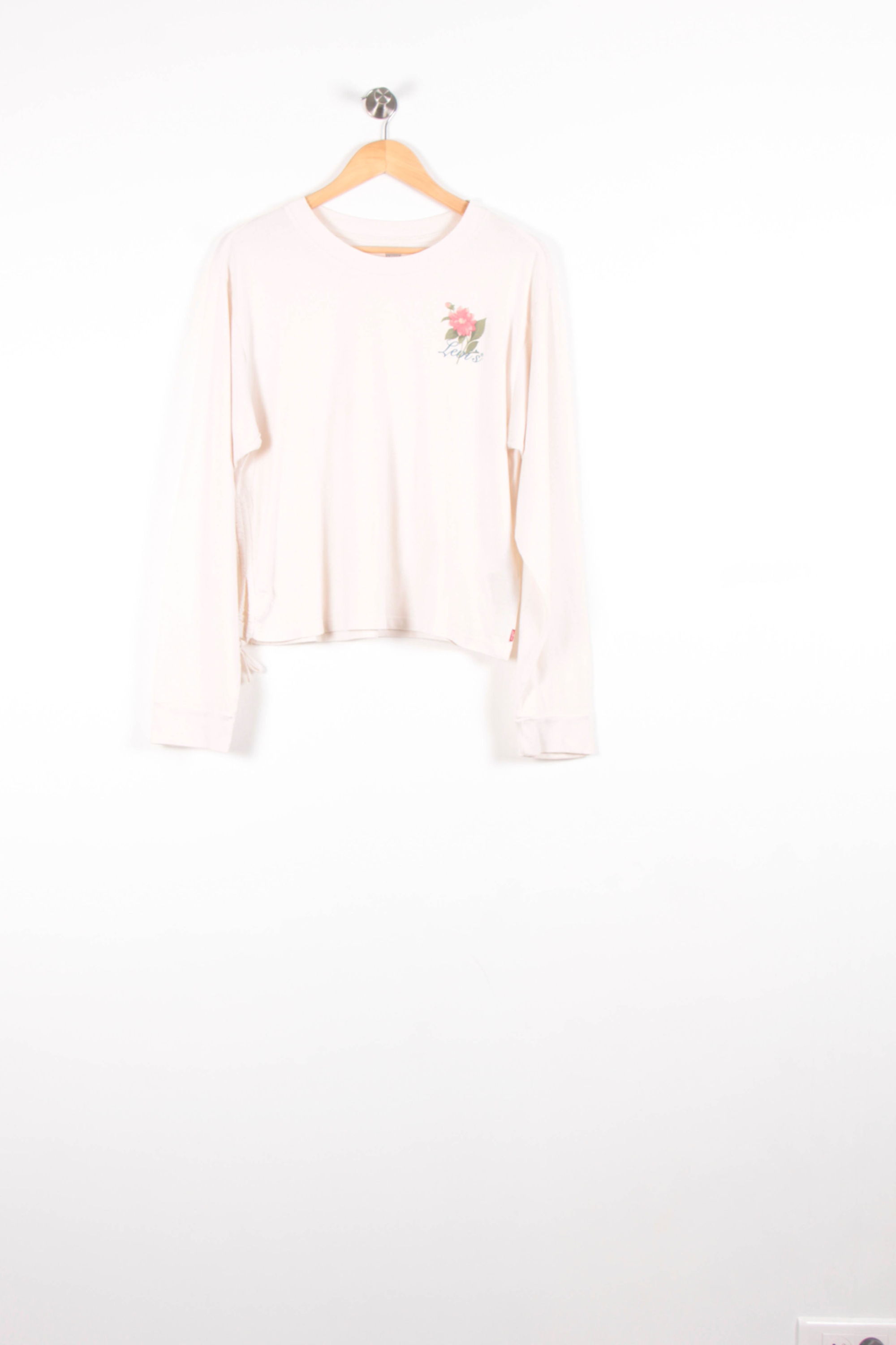 Tommy Badge T-shirt LEVI'S - Seconde main Beige