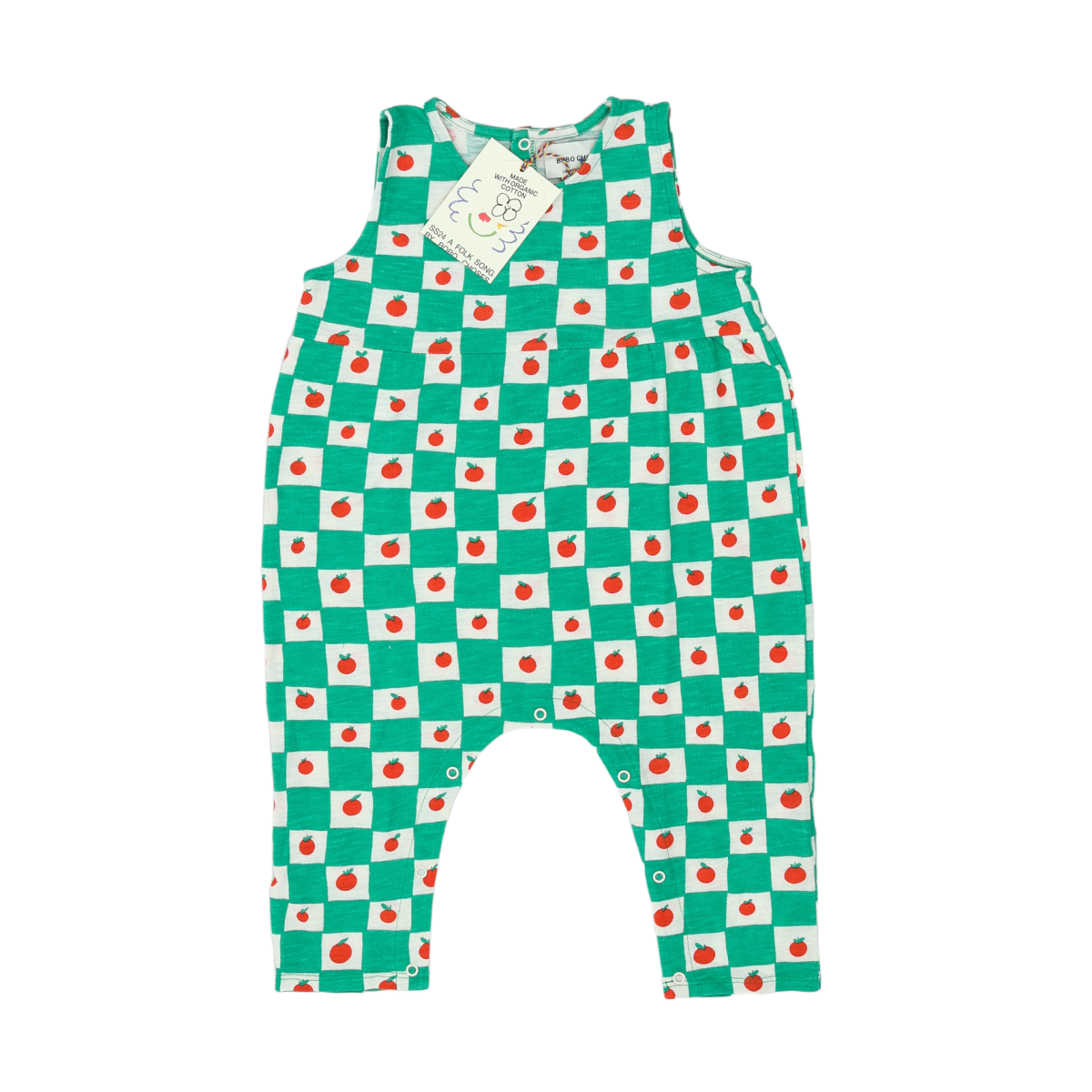 Green baby jumpsuit - 24 months BOBO CHOSES - Seconde Main Green