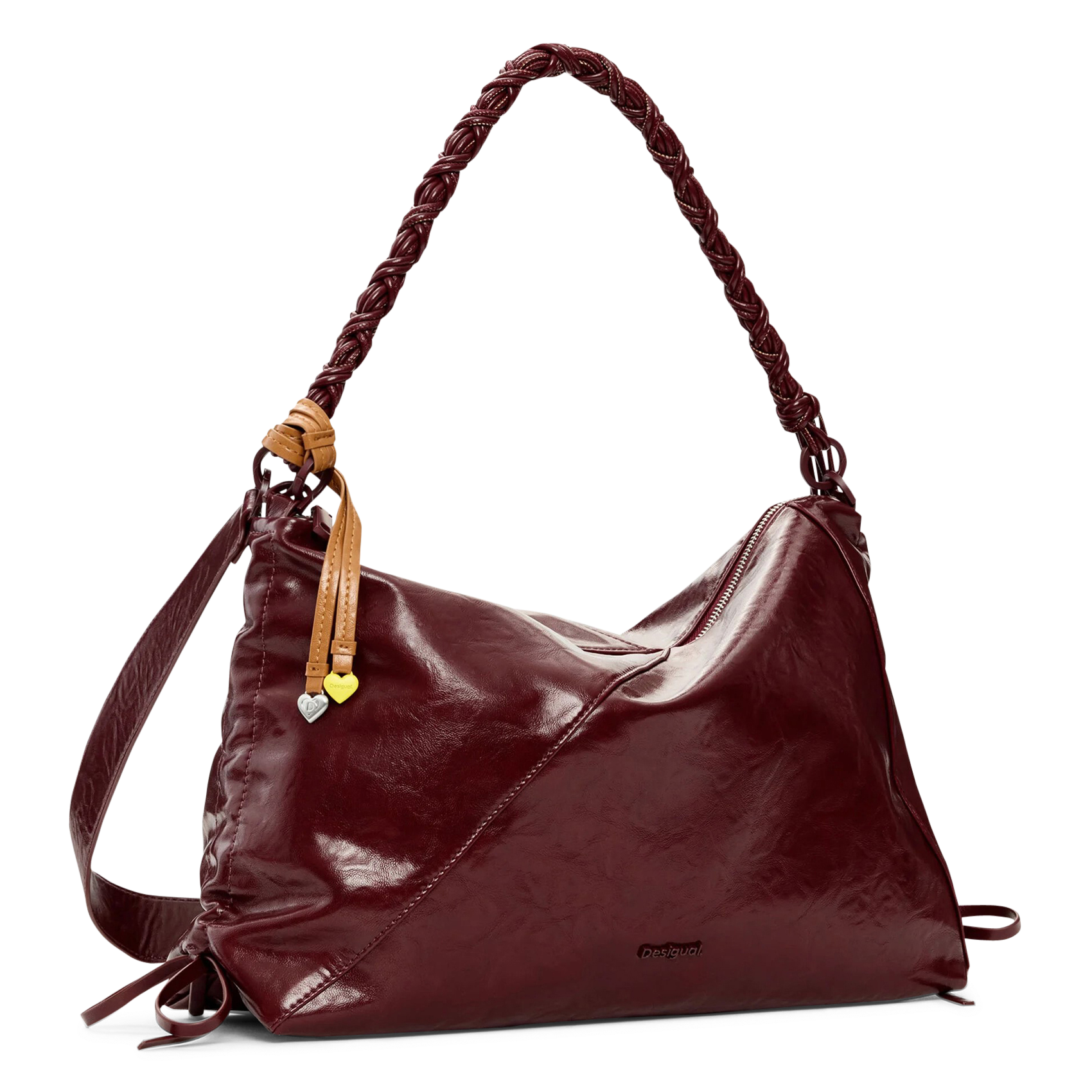 Cabas effet cuir DESIGUAL Rouge