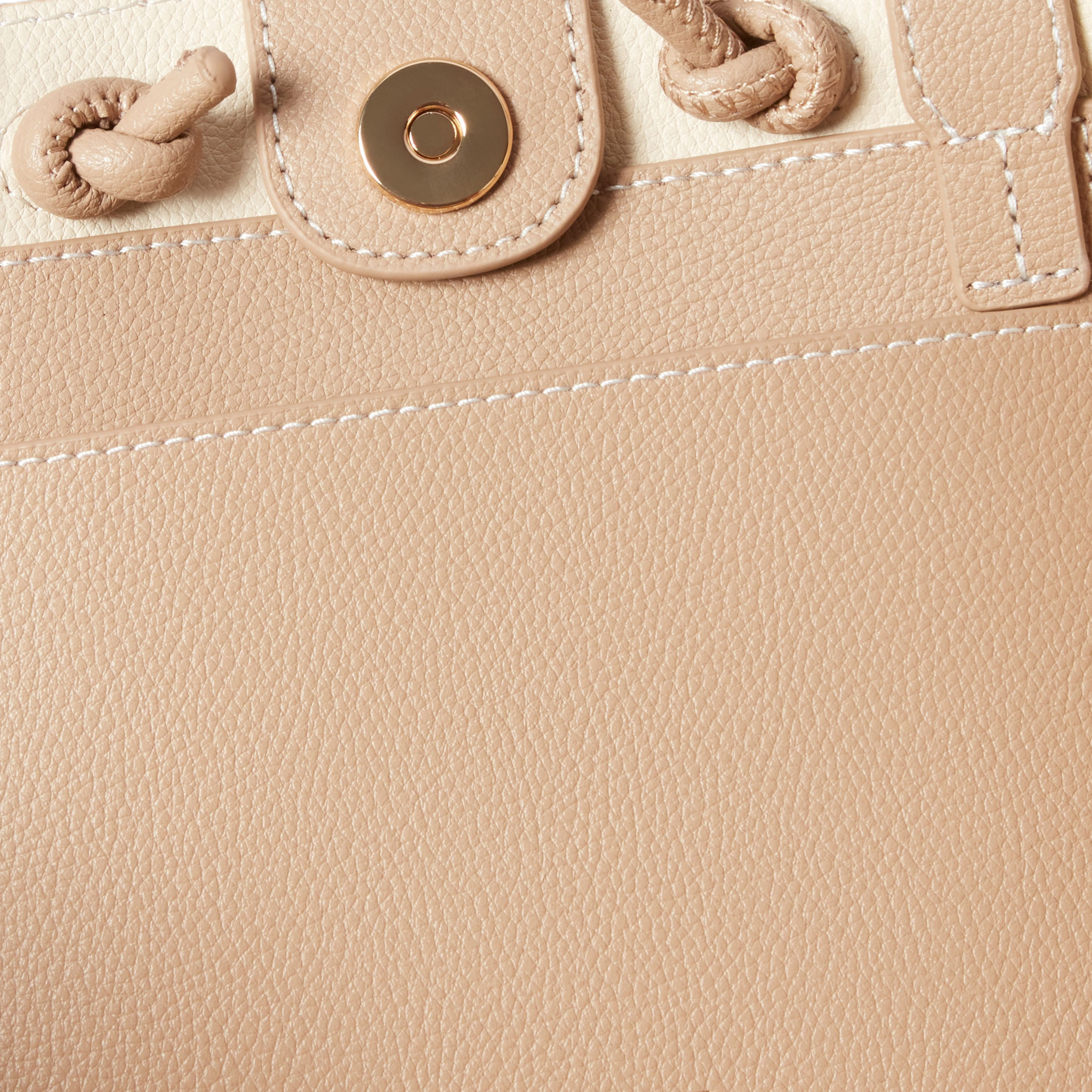 Billy L leather bag  CLAUDIE PIERLOT Beige