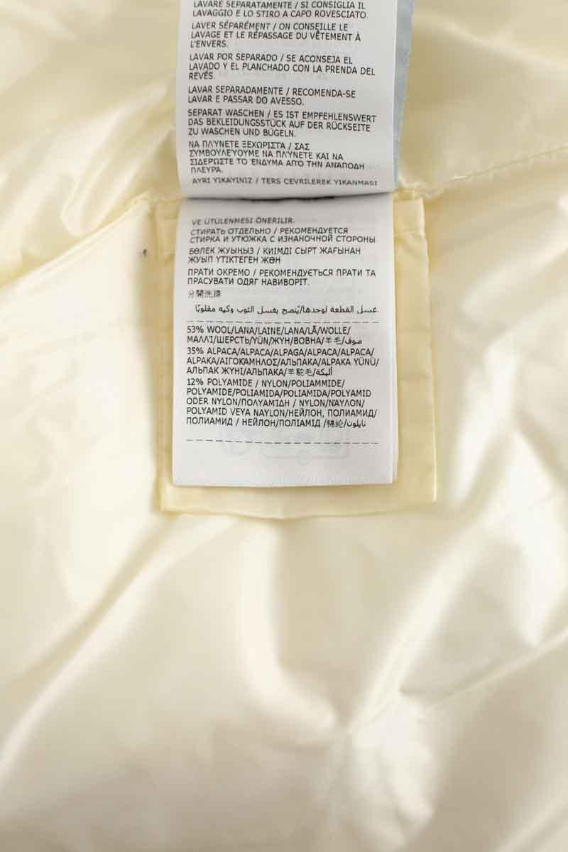 Coat MONCLER - Seconde Main White