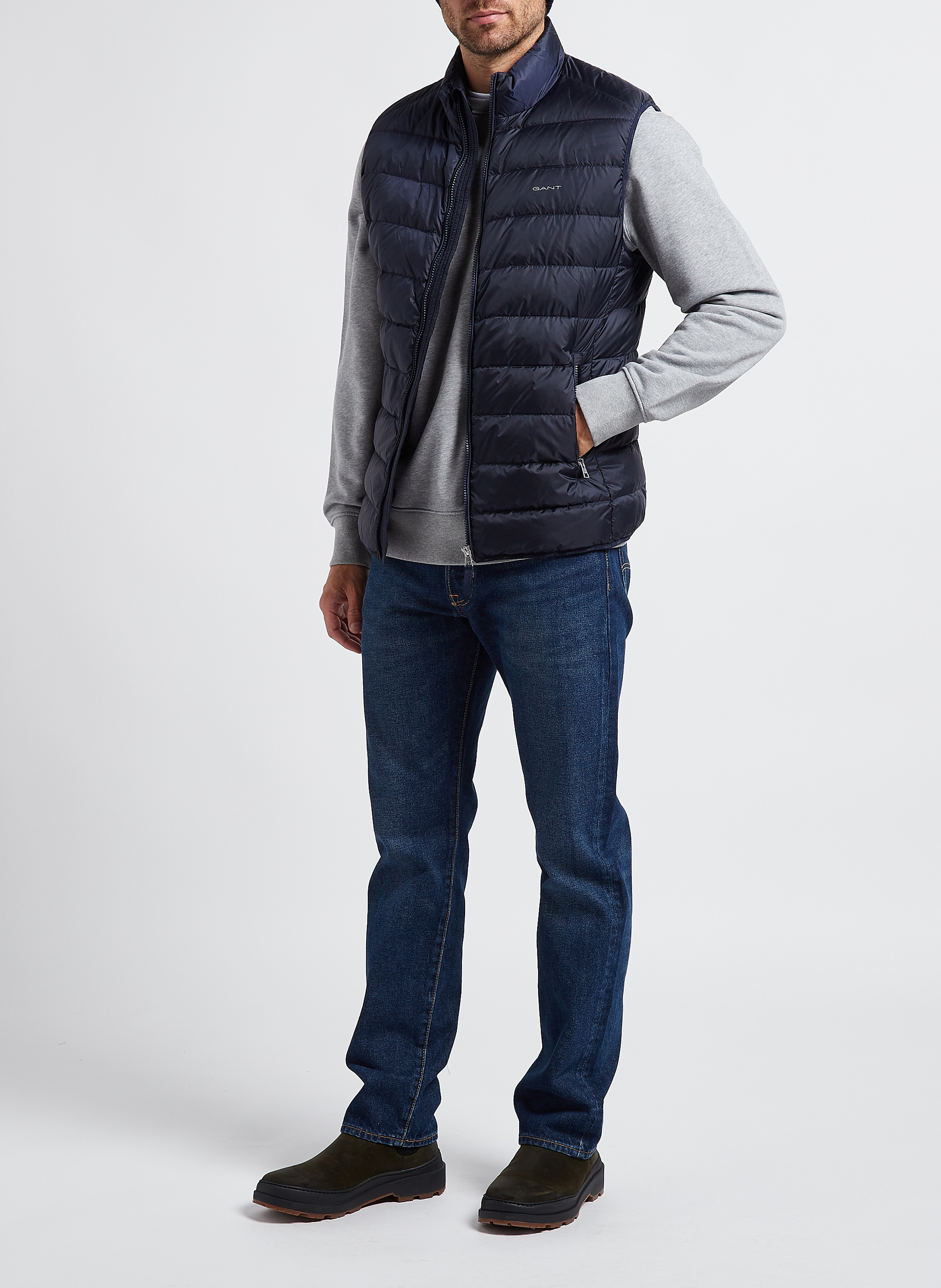 Doudoune matelassée sans manches GANT Bleu