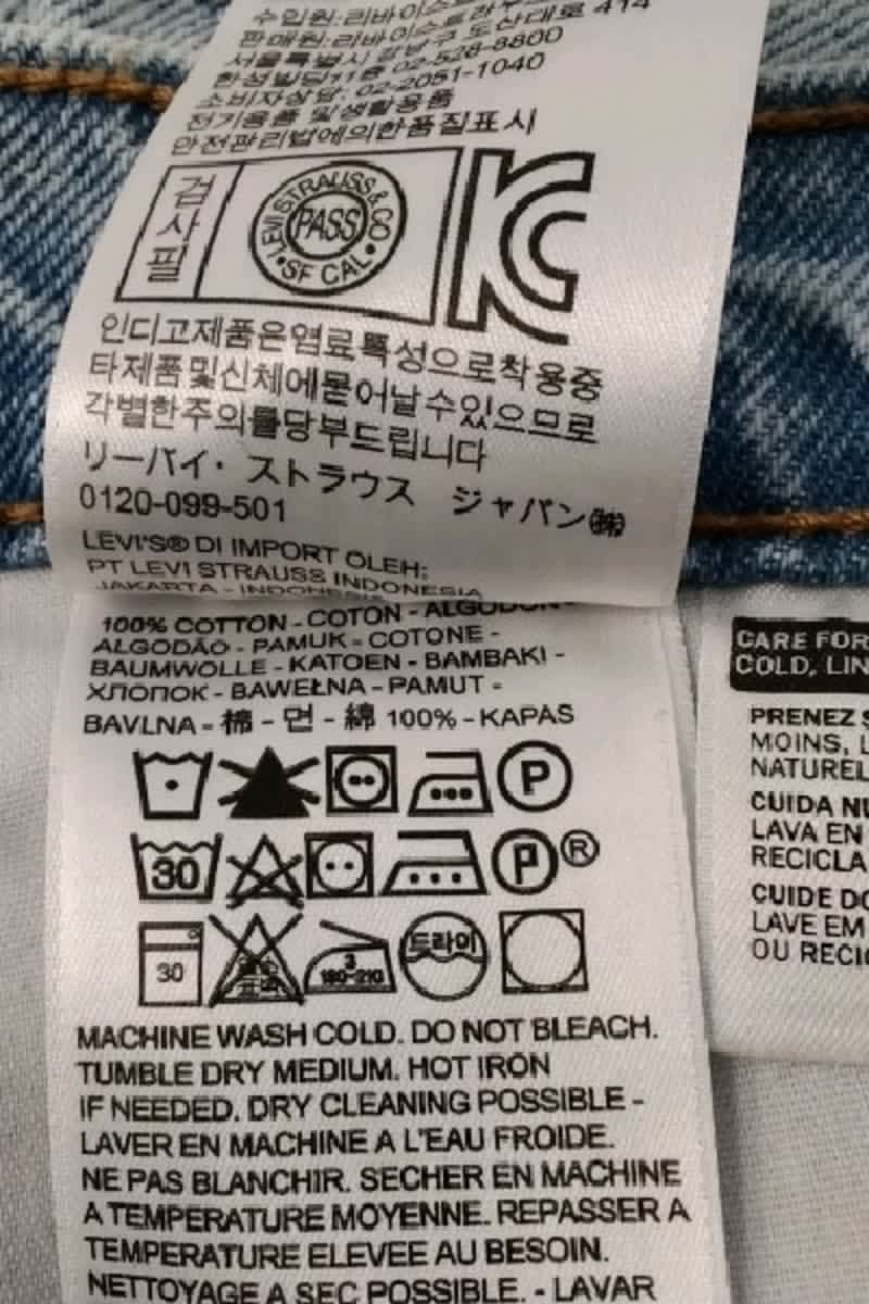 Mini skirt LEVI'S - Seconde main Blue