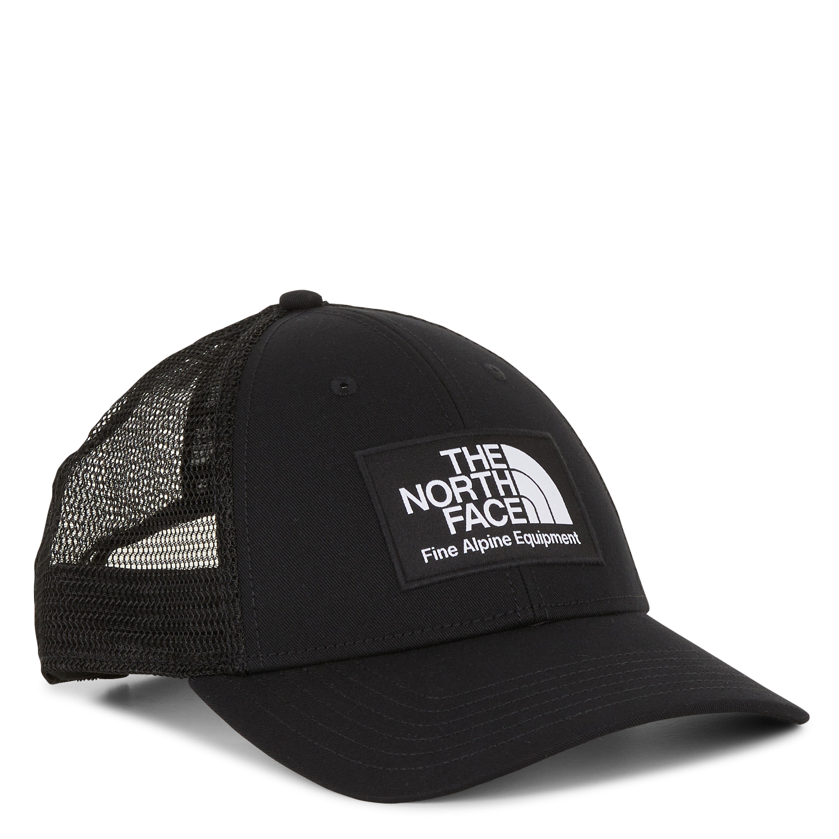 Pet van twee materialen Zwart