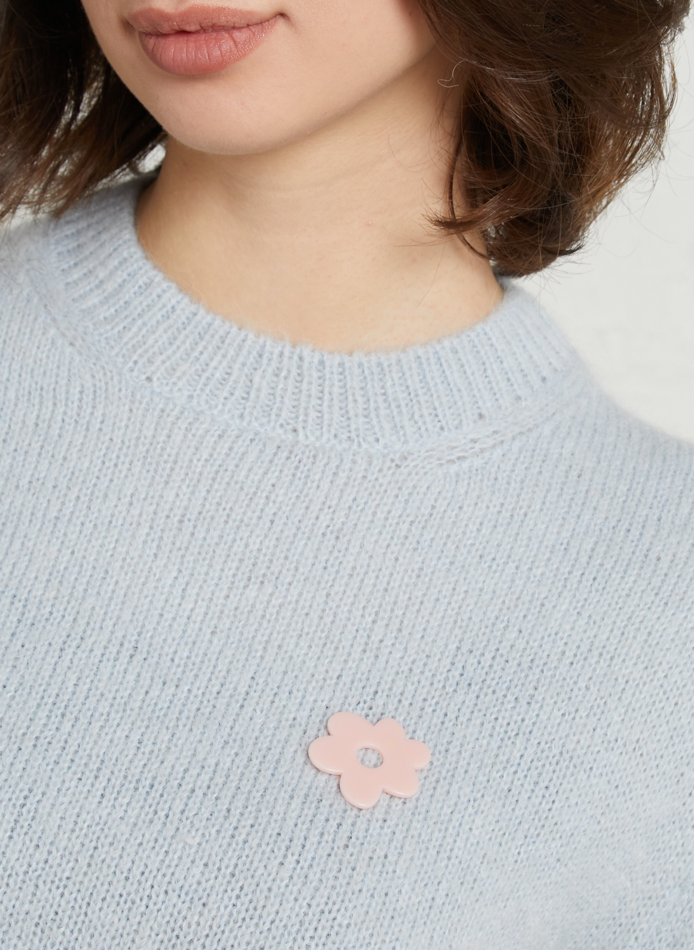 Resin Brooch DES PETITS HAUTS Golden