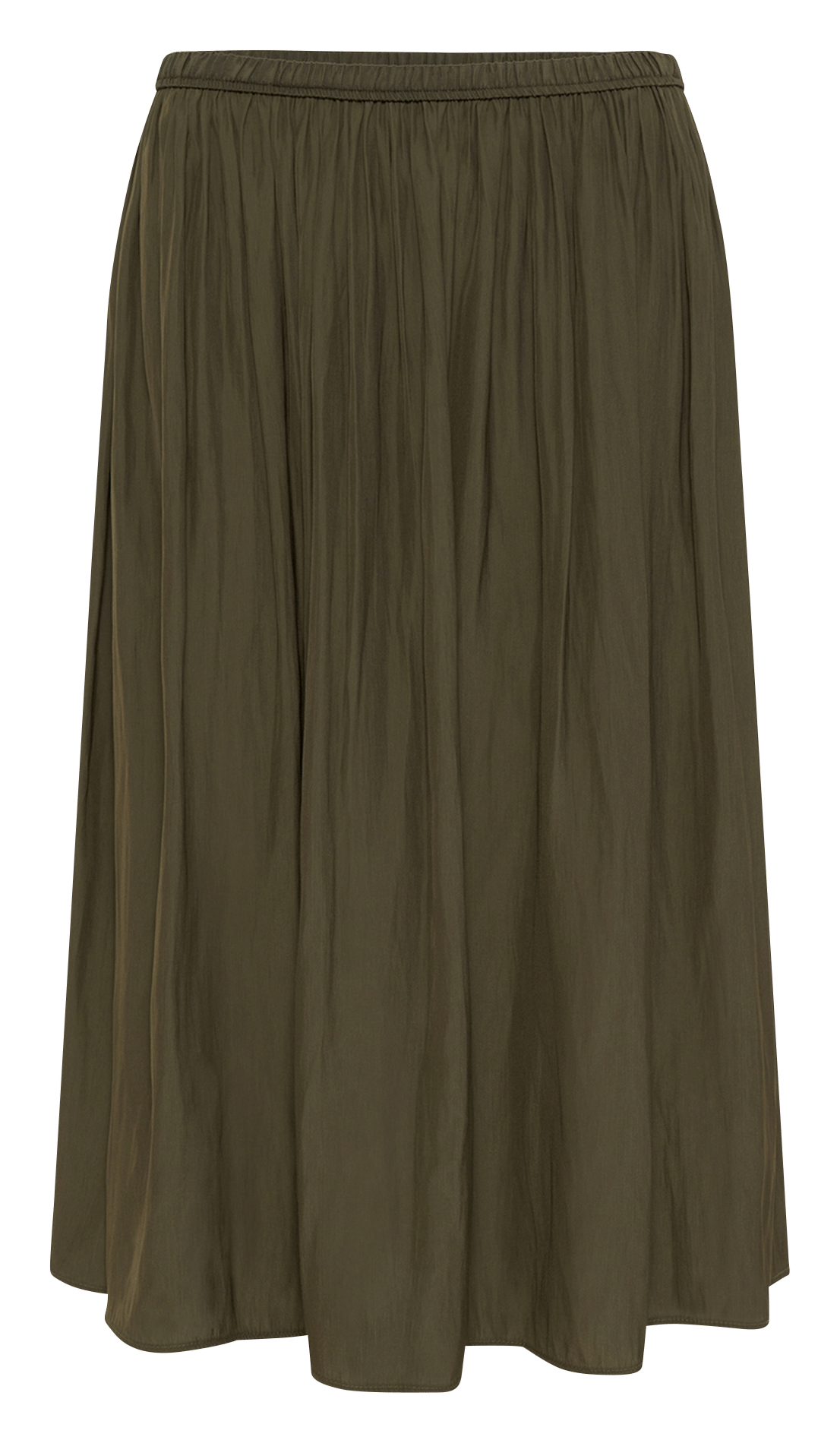 Jupe midi plissée GERARD DAREL Vert