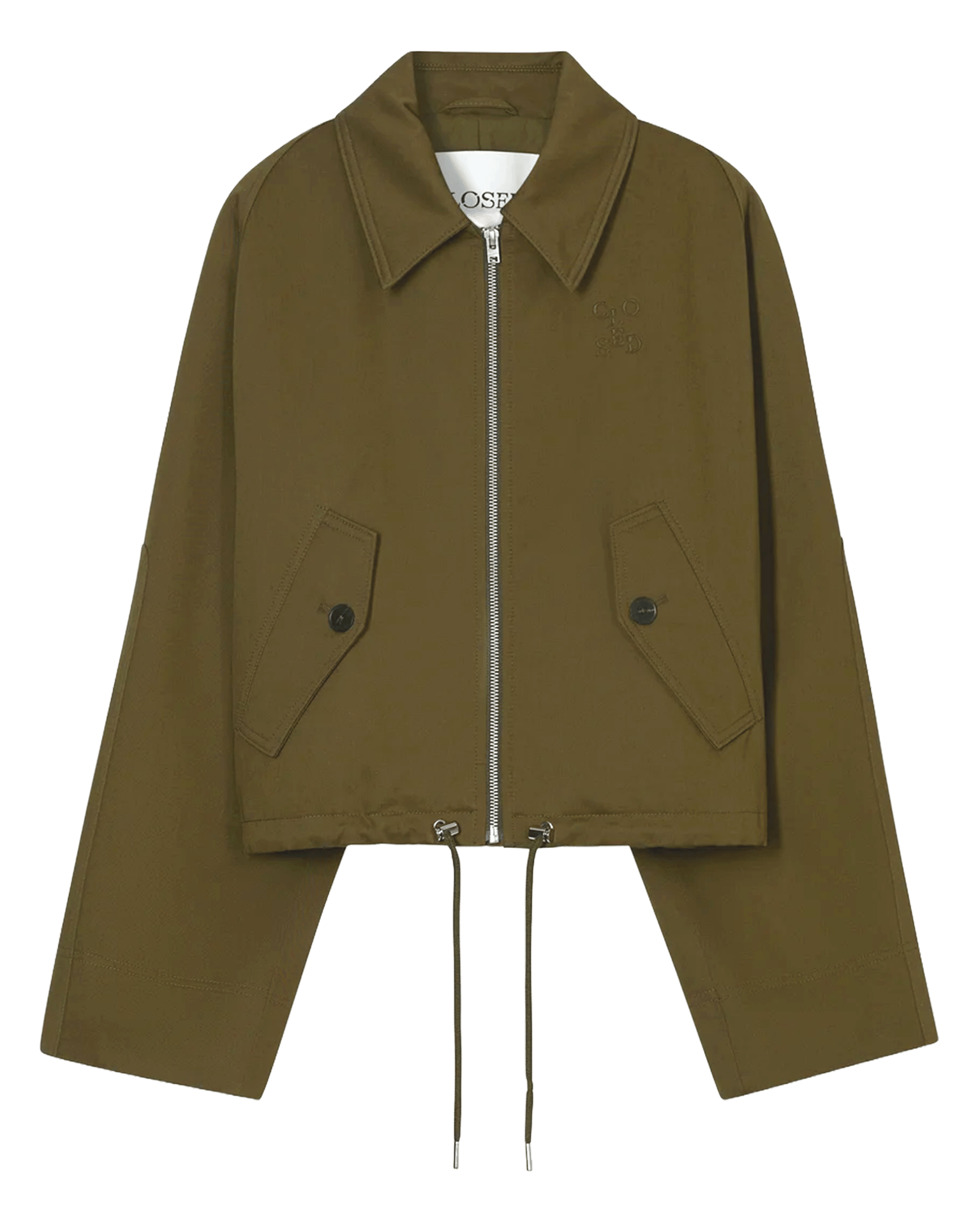 Veste col classique CLOSED Vert