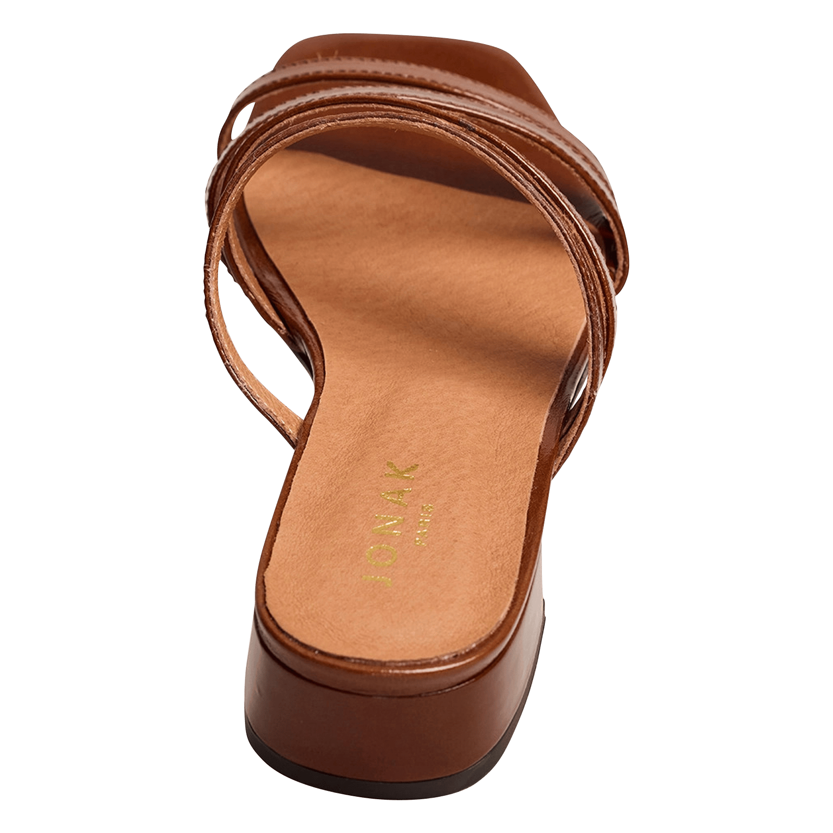 Leder-Mules JONAK Braun