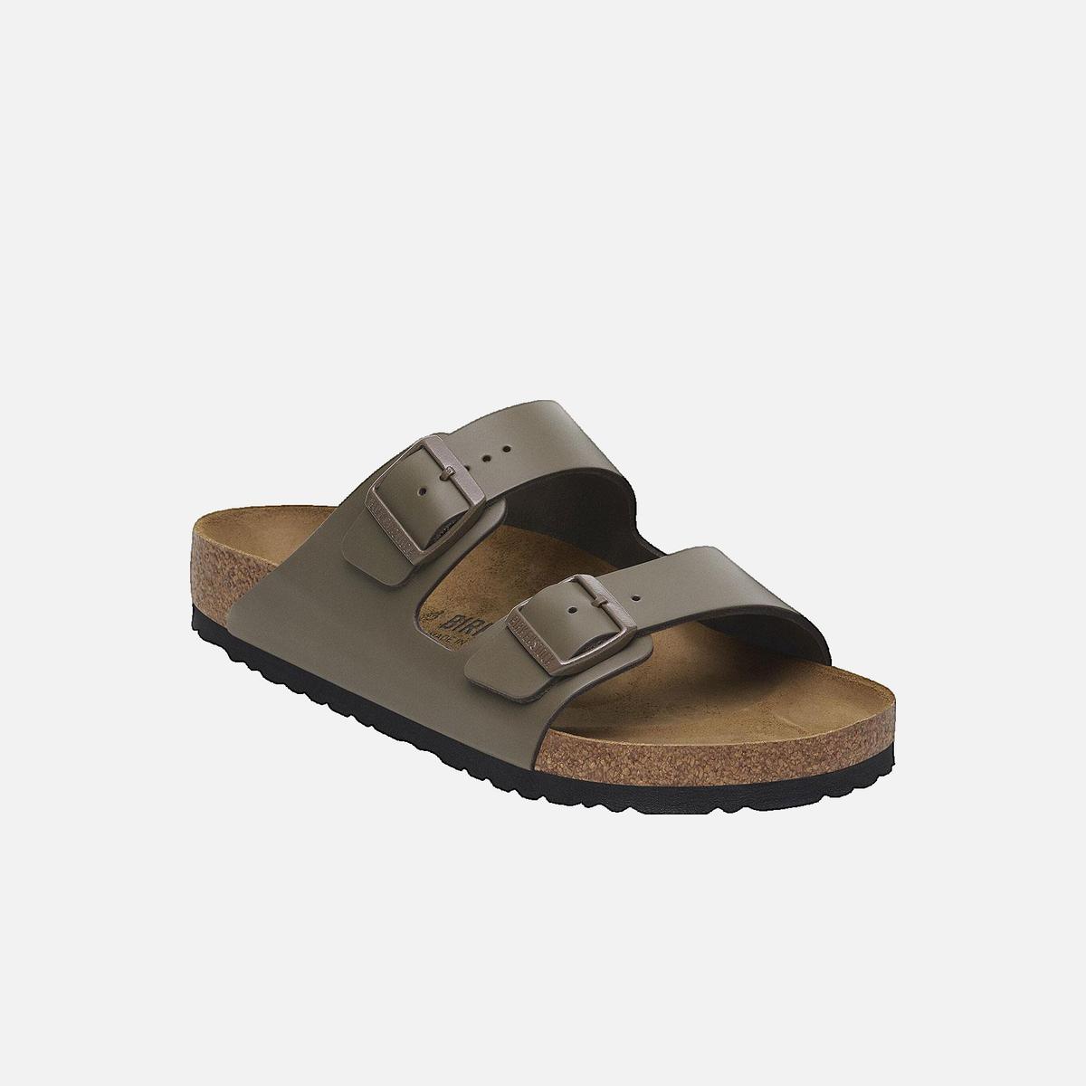 Arizona flat sandals BIRKENSTOCK Grey
