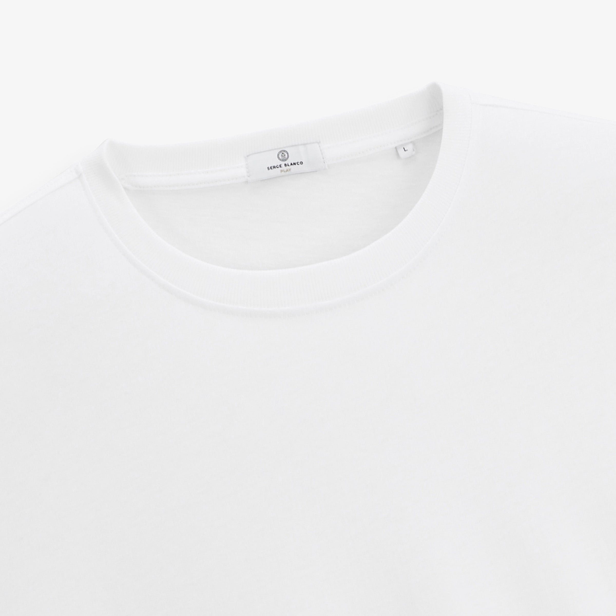 Short-sleeved t-shirt Thor SBPLAY oversized fit white SERGE BLANCO White