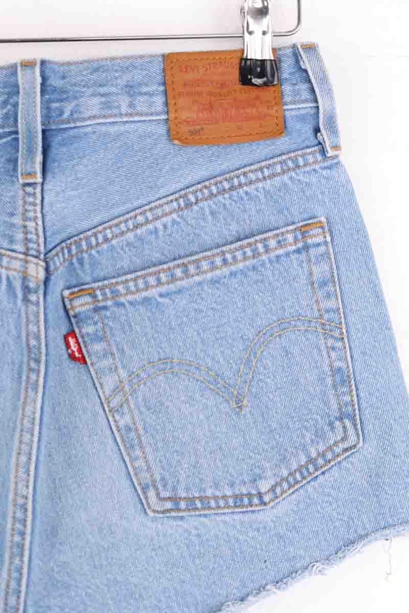 Mini shorts LEVI'S - Seconde main Blue