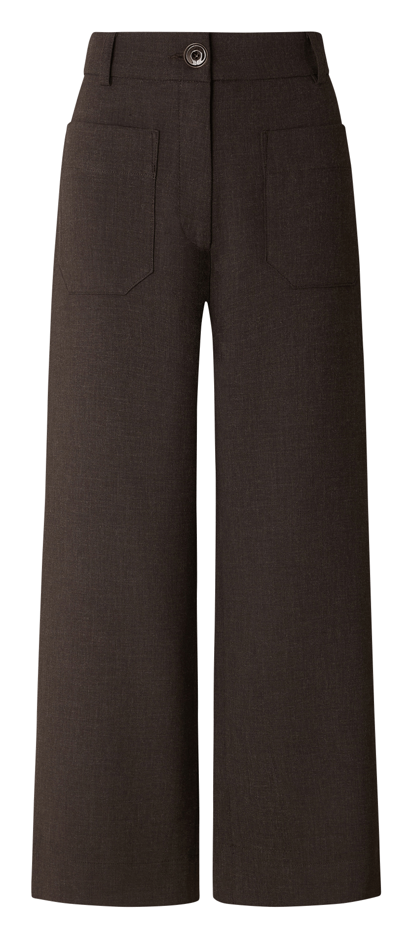 Pantalon droit à jambes raccourcies | Gris SESSUN Femme