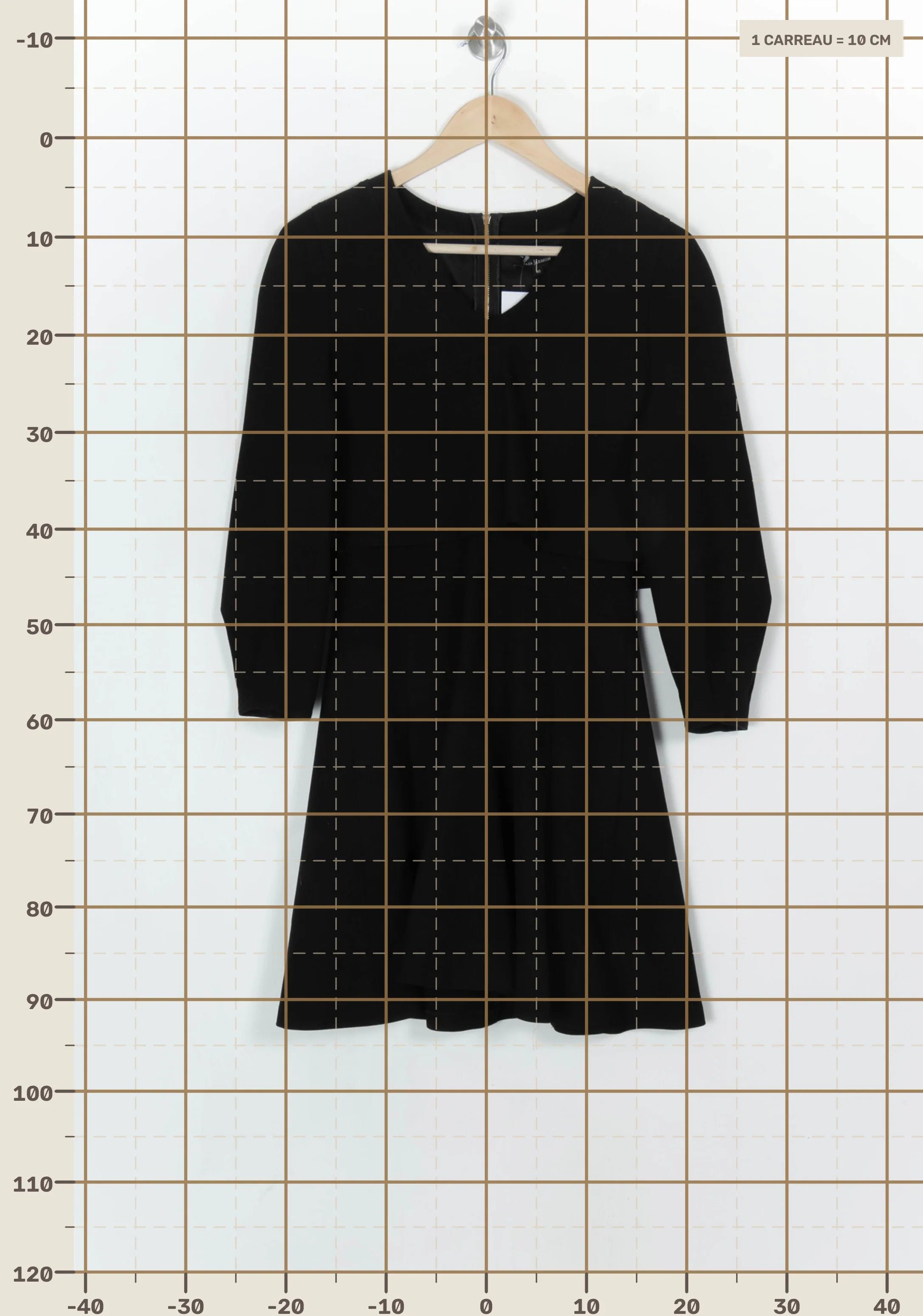 Short & midi dress TARA JARMON - Seconde Main Black