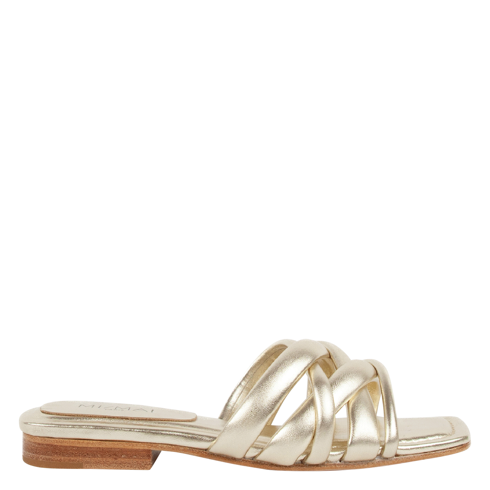 Mules plates en cuir MI/MAI