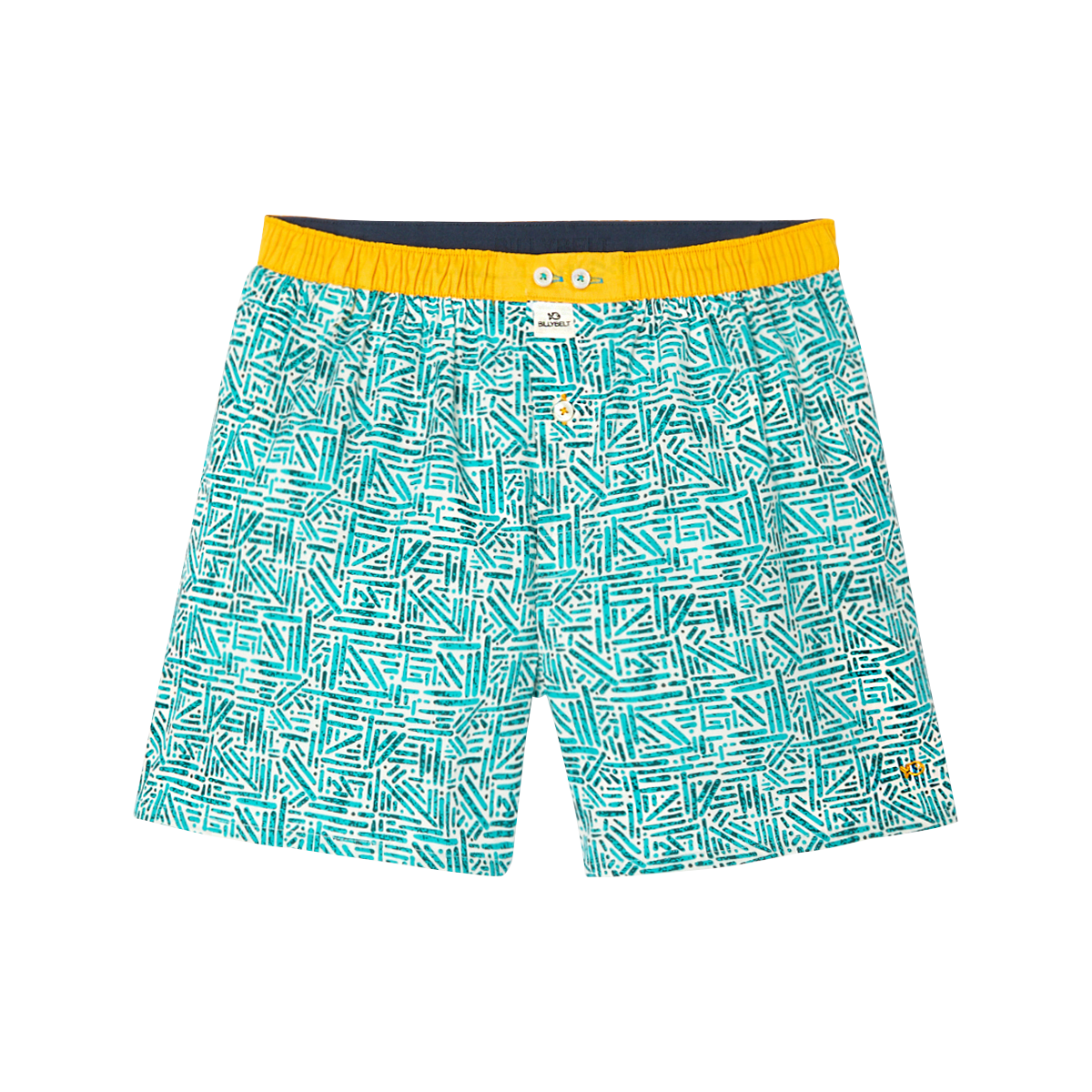 Organic cotton boxer shorts BILLYBELT Blue