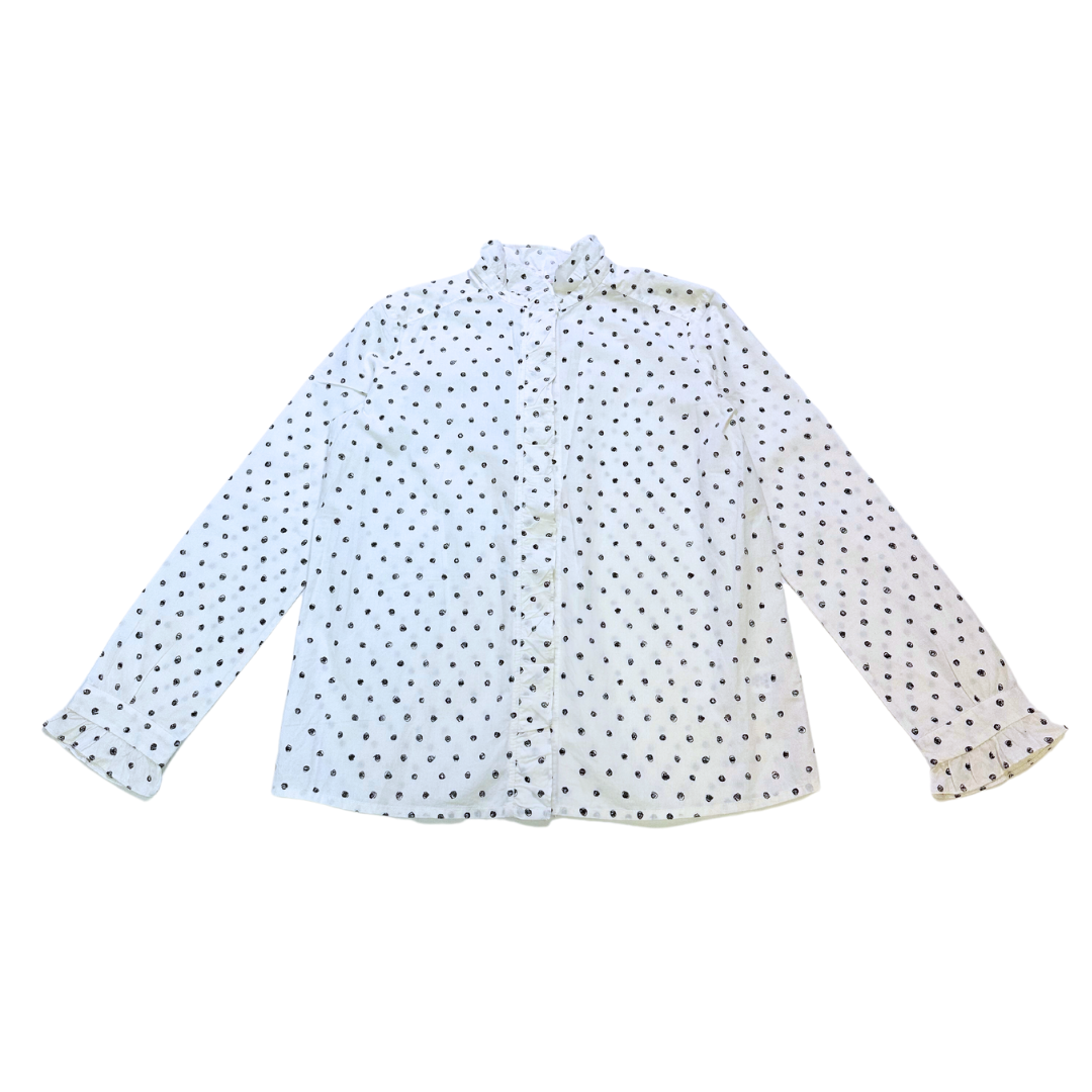 White child's shirt - 12 years BONPOINT - Seconde Main White
