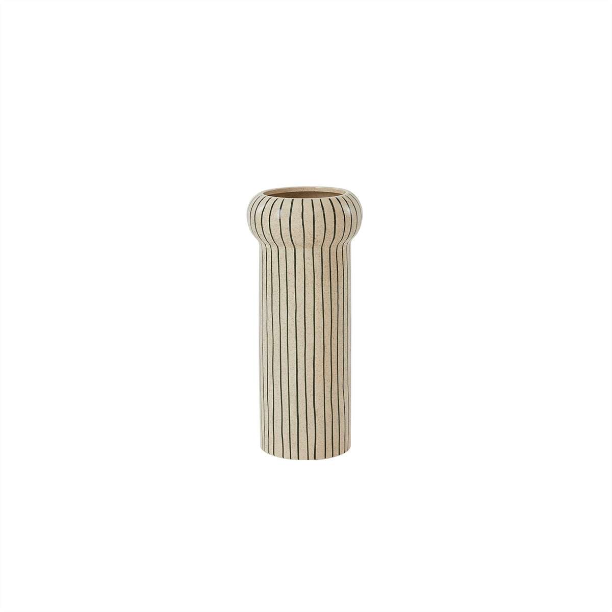 Stoneware vase OYOY LIVING DESIGN Green