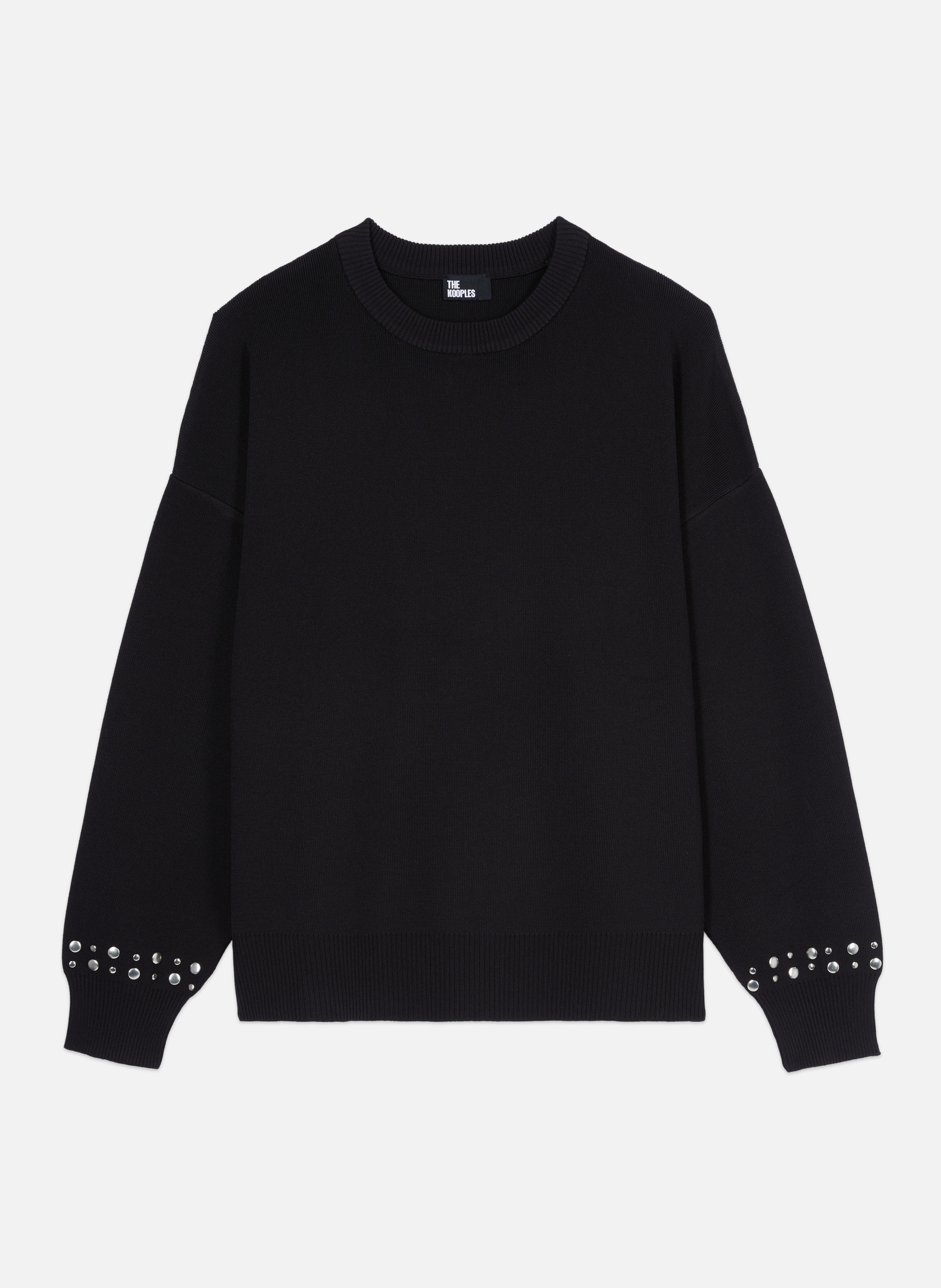 Sweatshirt with studs THE KOOPLES Black