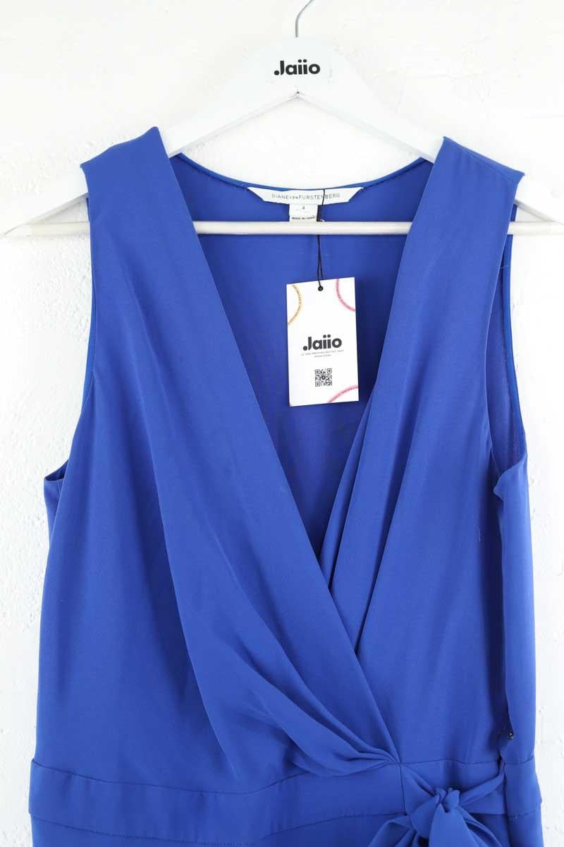 Blue Jumpsuit DIANE VON FURSTENBERG - Seconde Main Blue