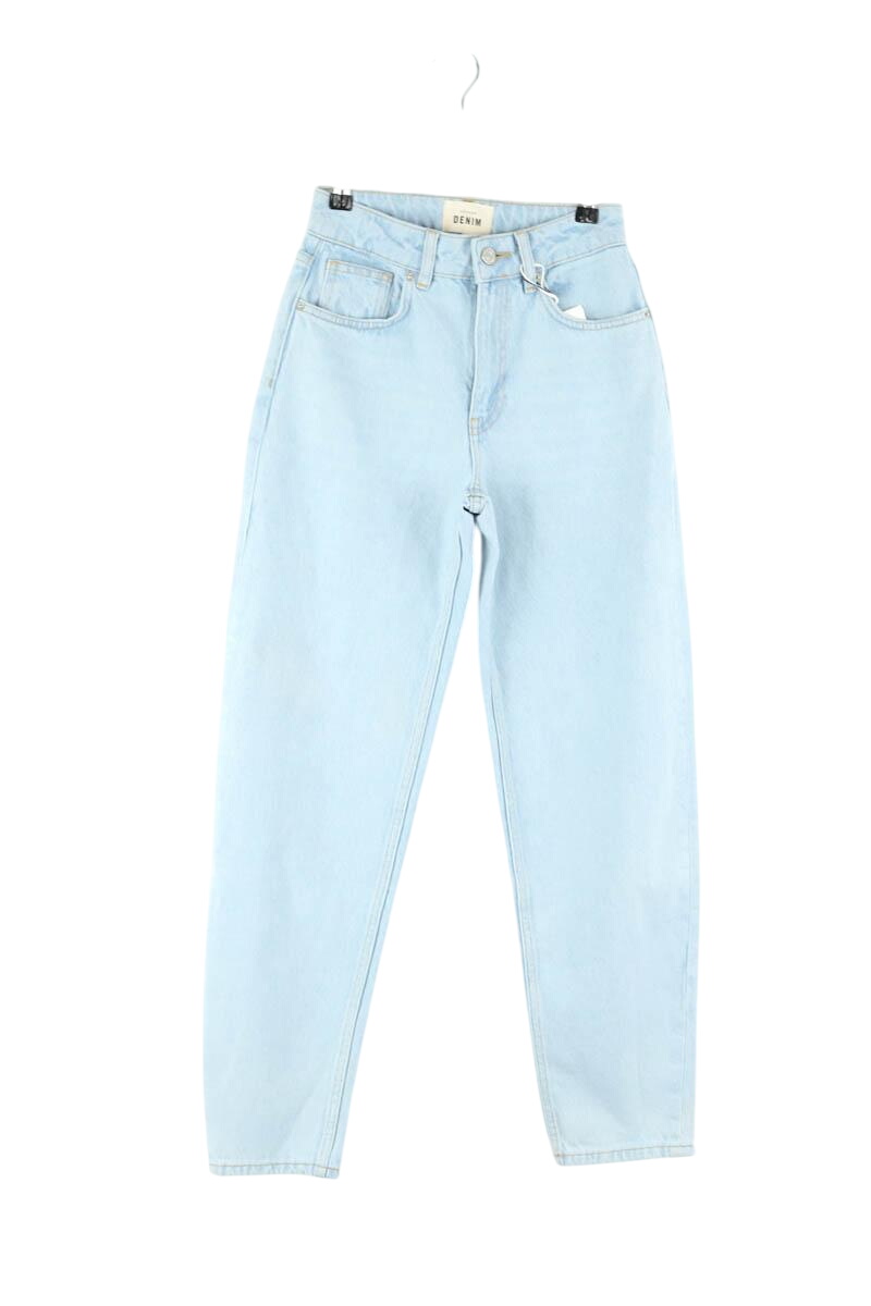 Cotton straight jeans SEZANE - Seconde main Blue