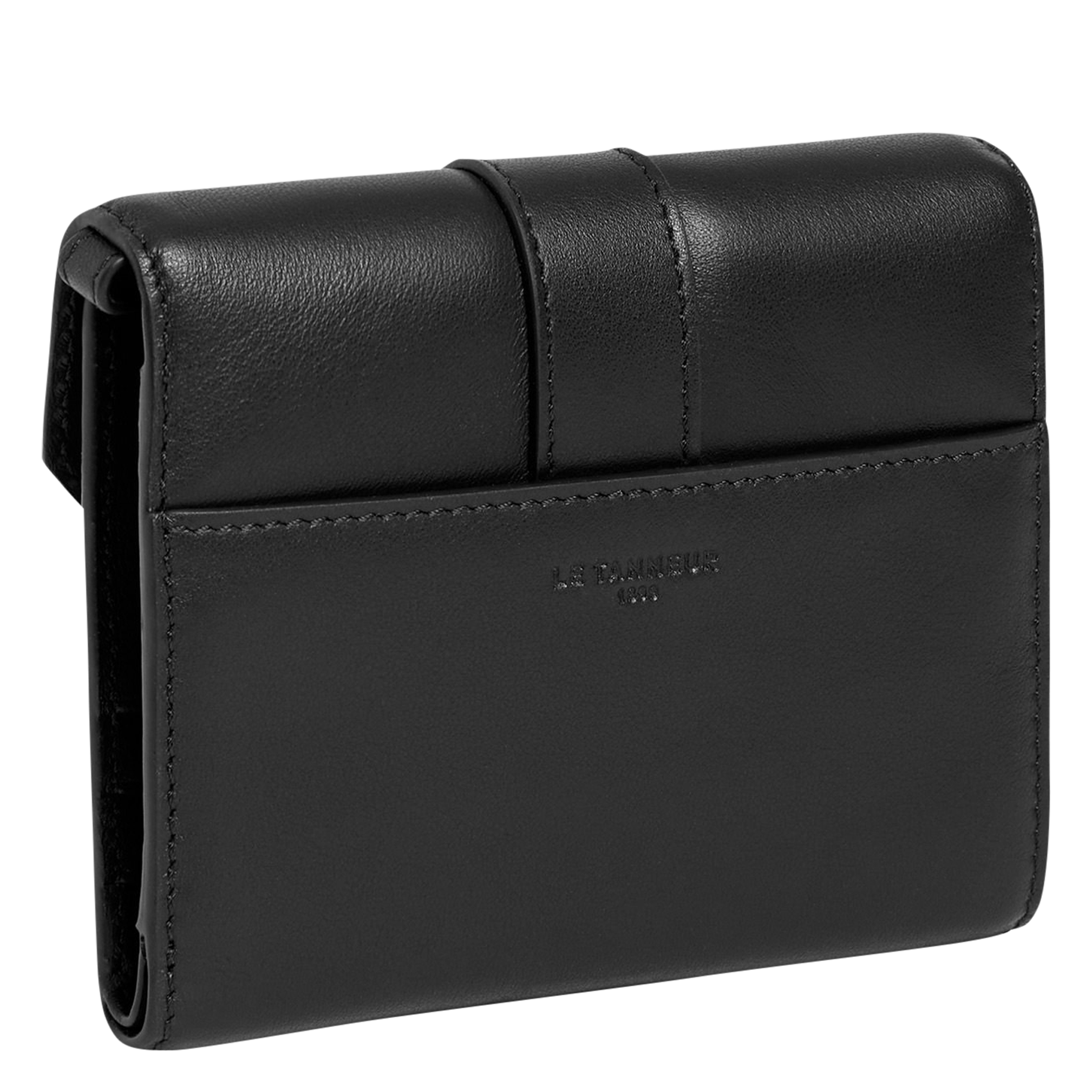 Porte-cartes en cuir LE TANNEUR Noir