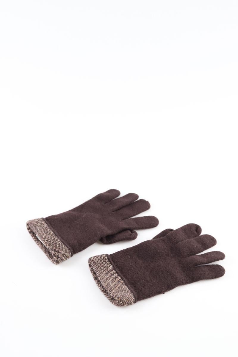 Gants en laine KENZO - SECONDE MAIN Brown