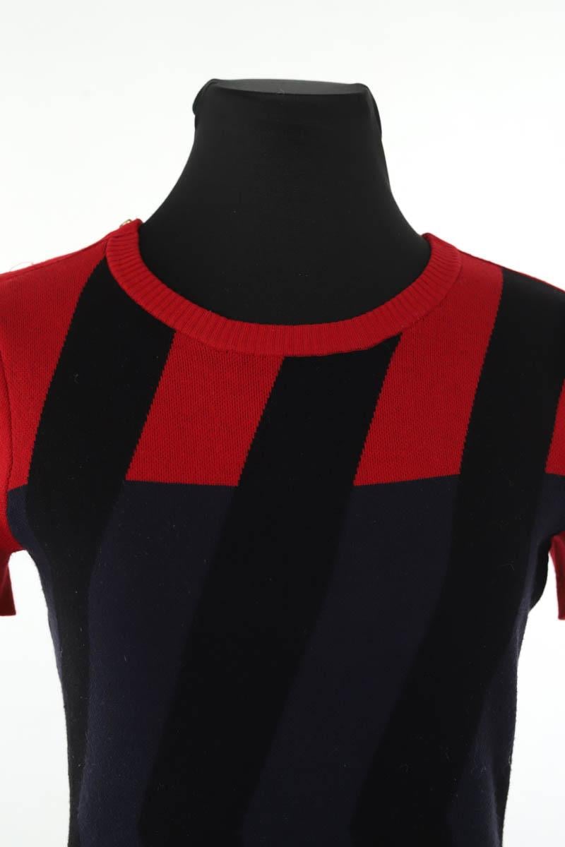 V-neck dress KENZO - SECONDE MAIN Red