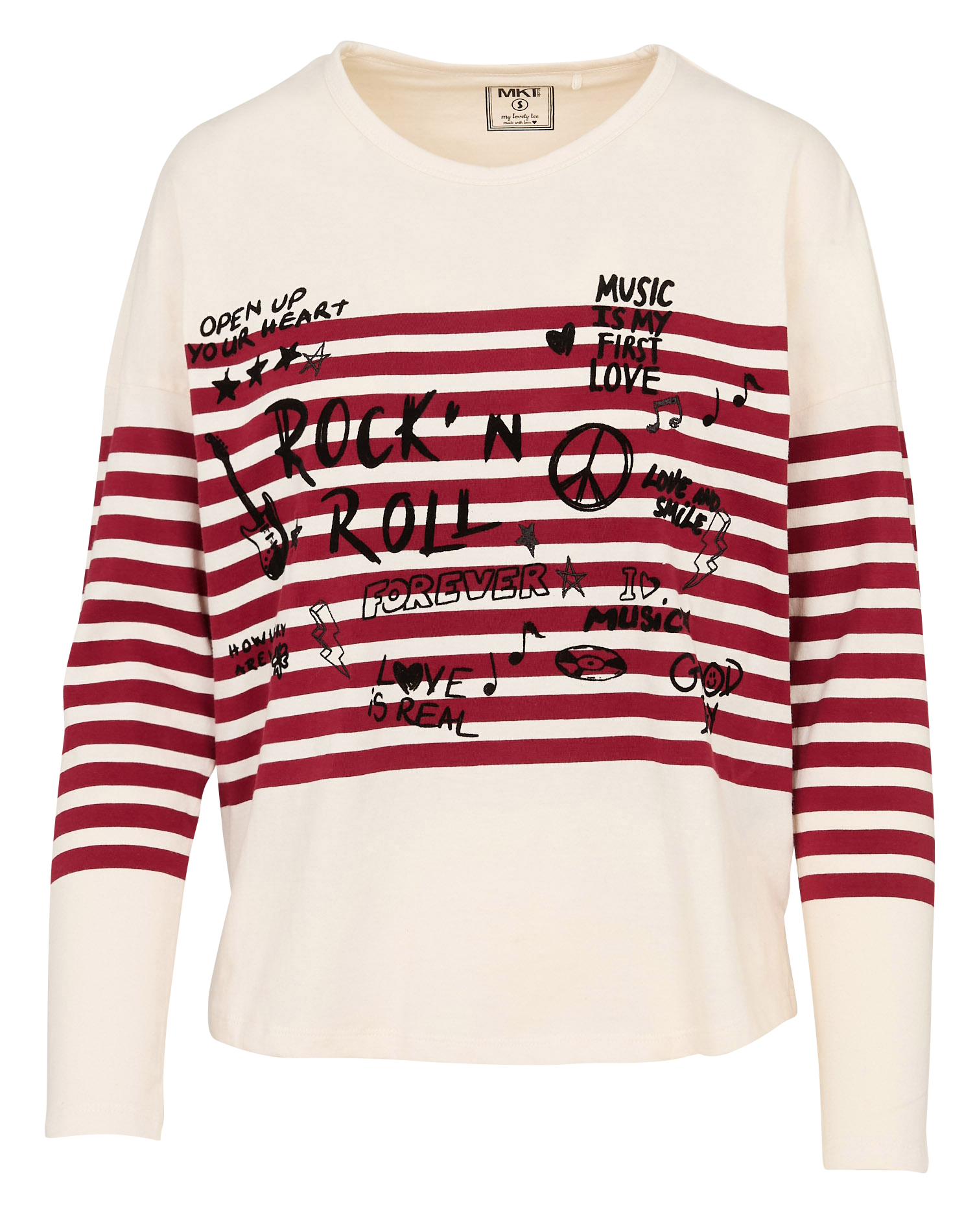 Tee-shirt oversize en coton MKT Beige