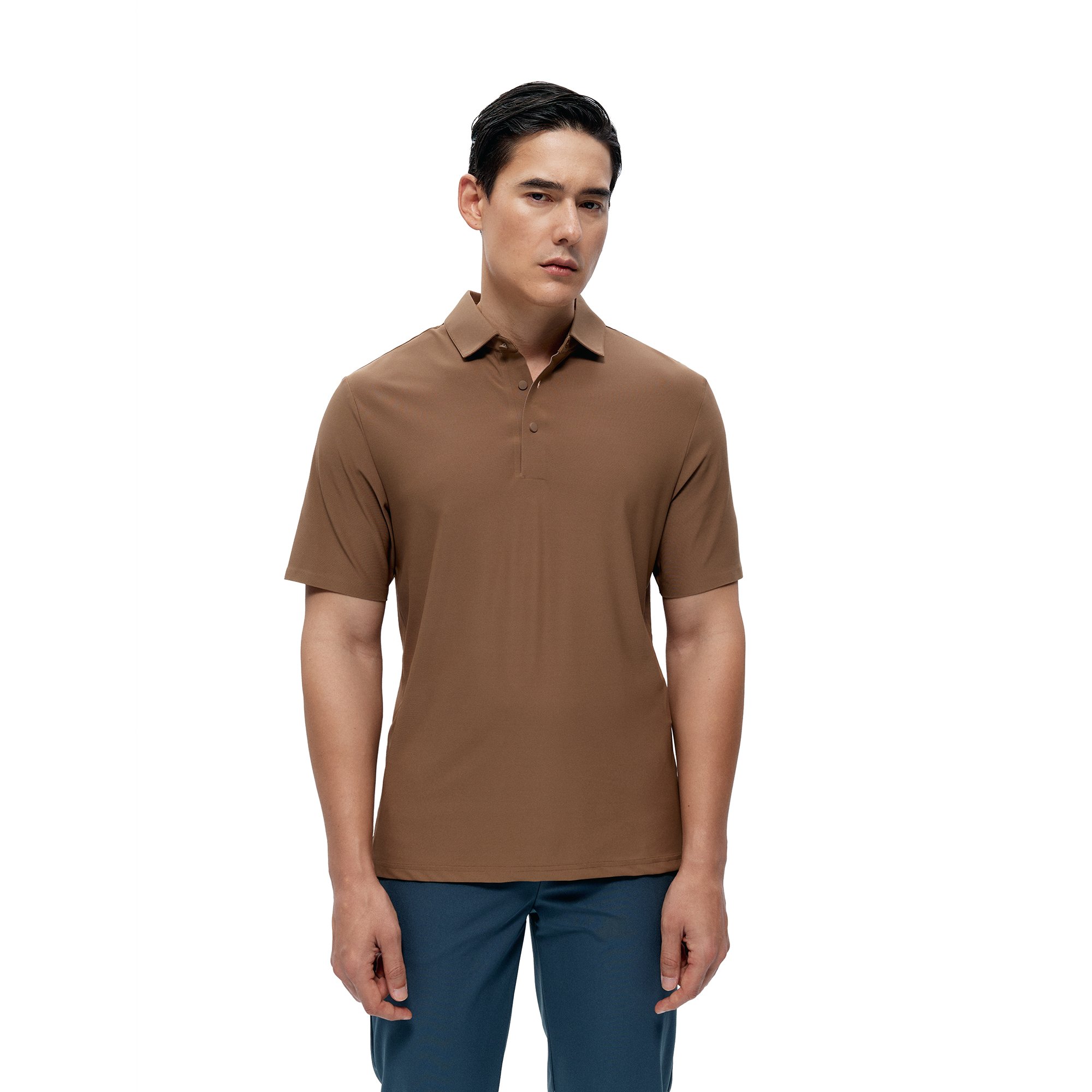 Short-sleeve t-shirt BORN LIVING YOGA Brown