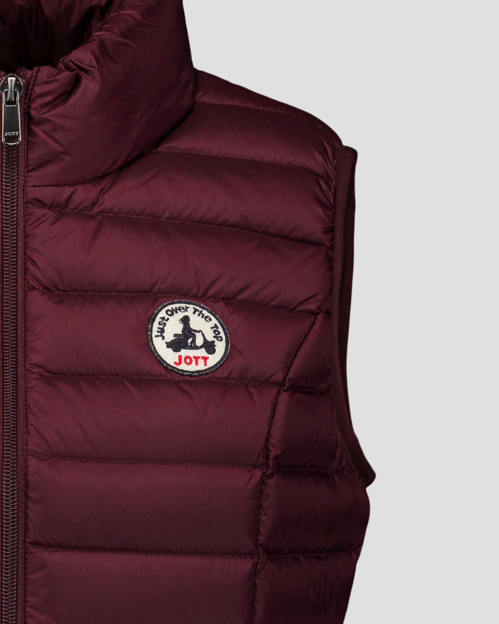 Sleeveless lightweight down vest seda JOTT Pink