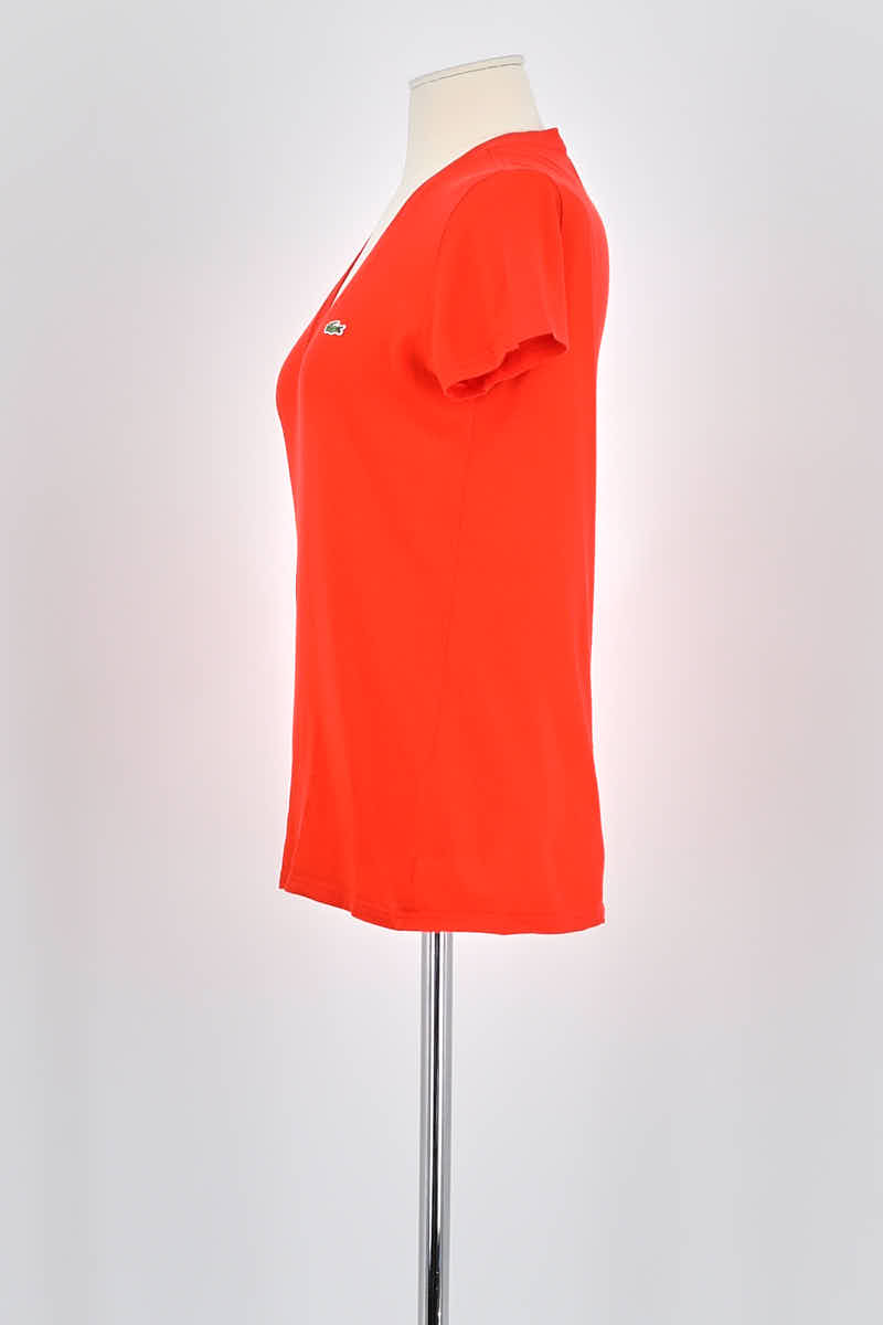 T-shirt LACOSTE - SECONDE MAIN Red