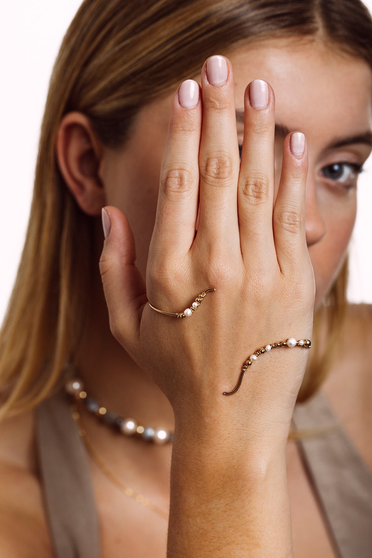 Soléa Pearl Palm Jewel White