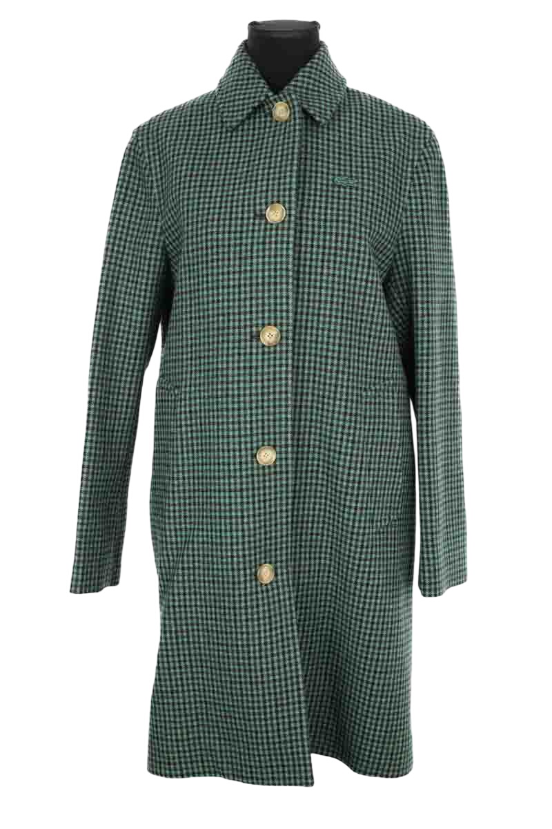 Coat LACOSTE - SECONDE MAIN Green