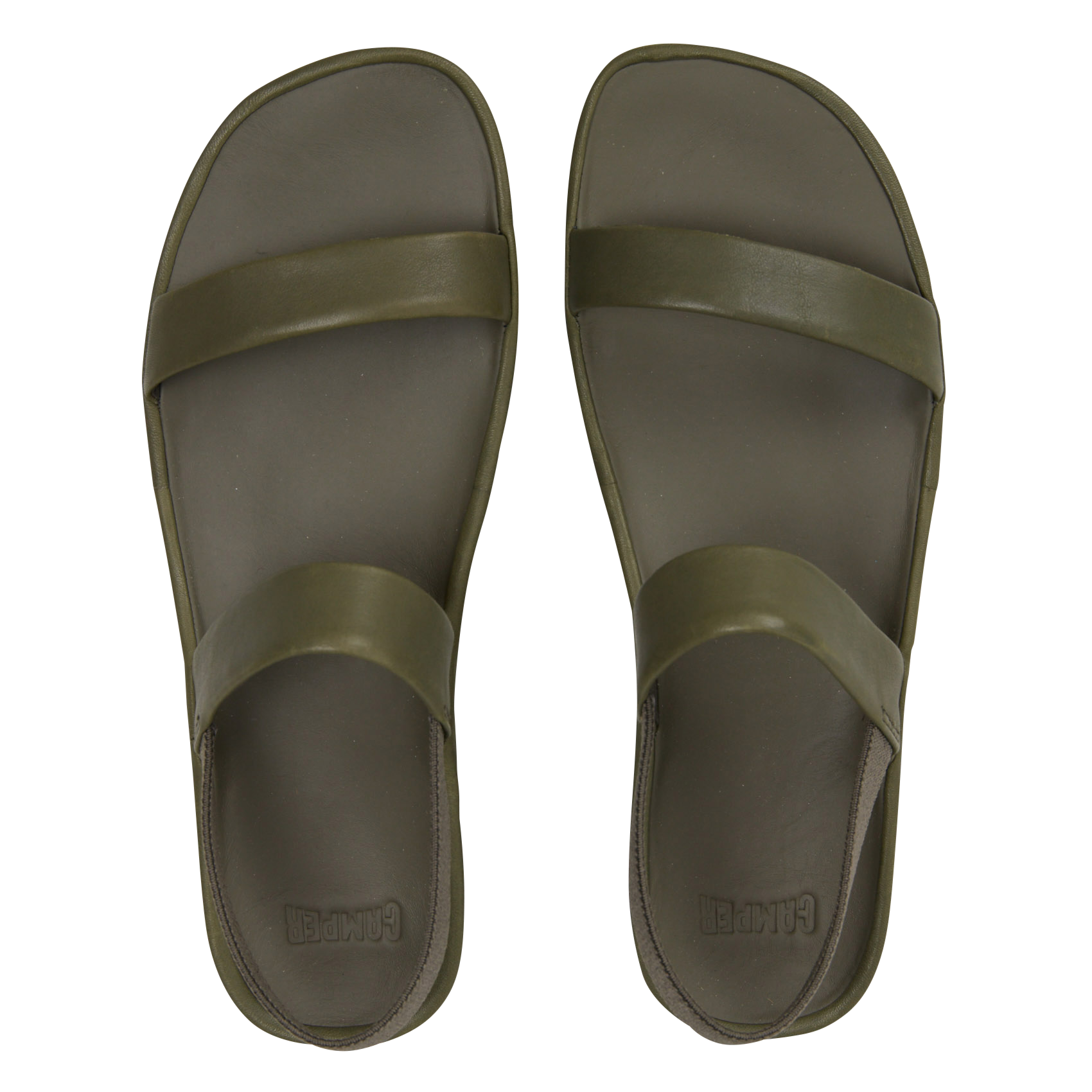 Arizona flat sandals CAMPER Green