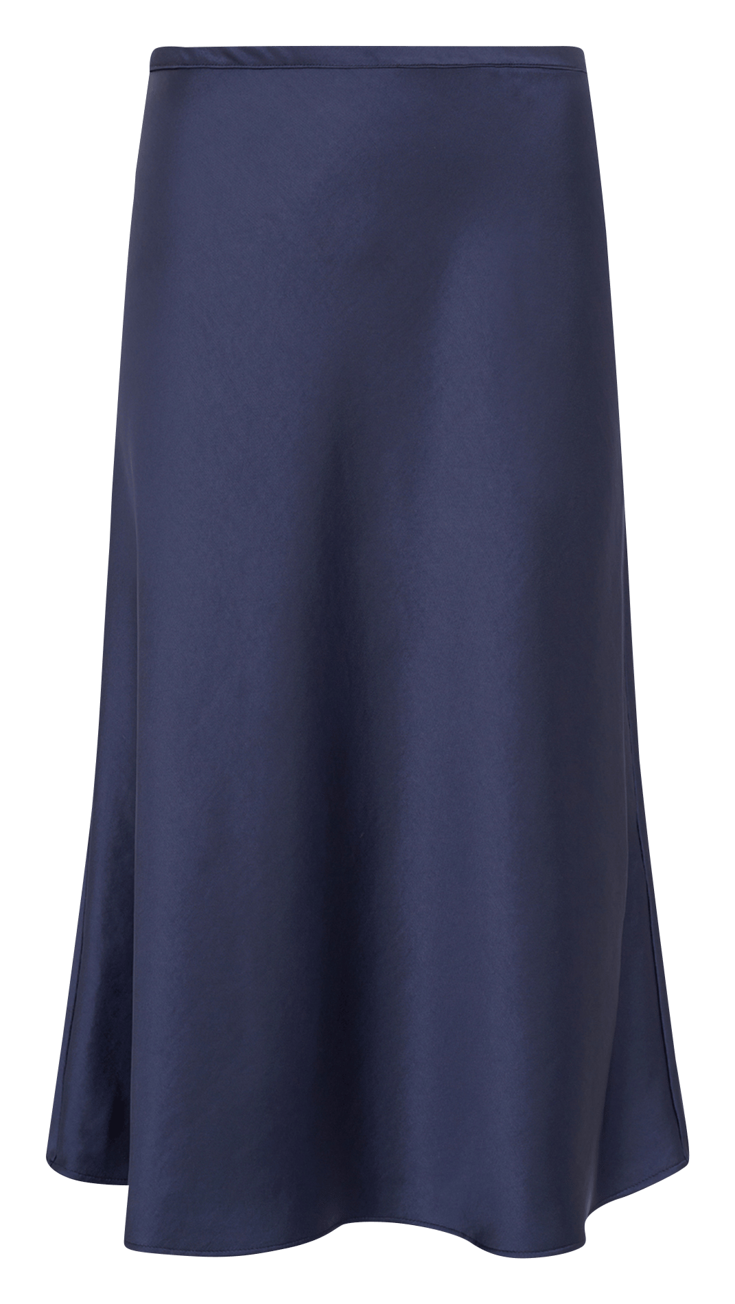 Jupe midi satinée GERARD DAREL Bleu