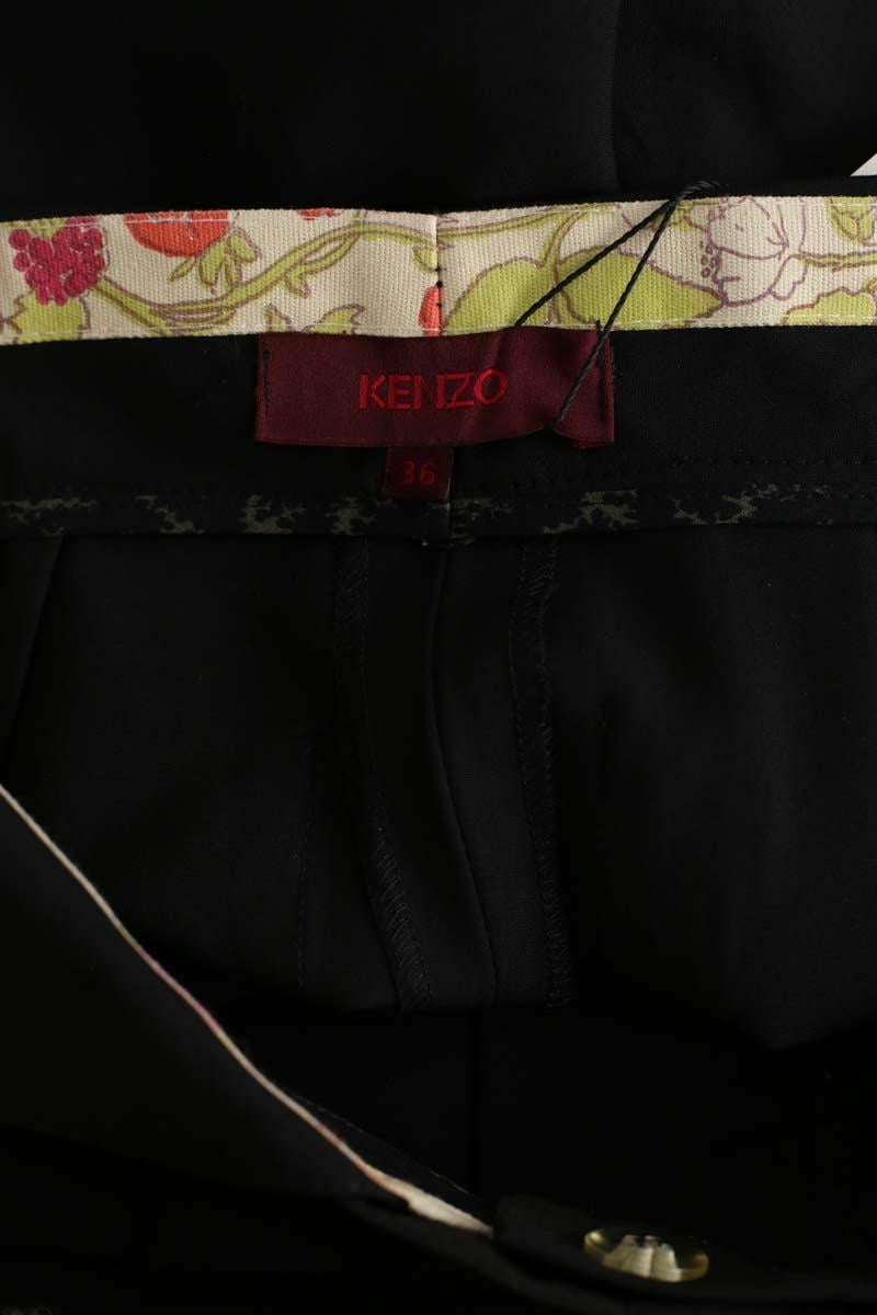 Pantalon KENZO - SECONDE MAIN Noir